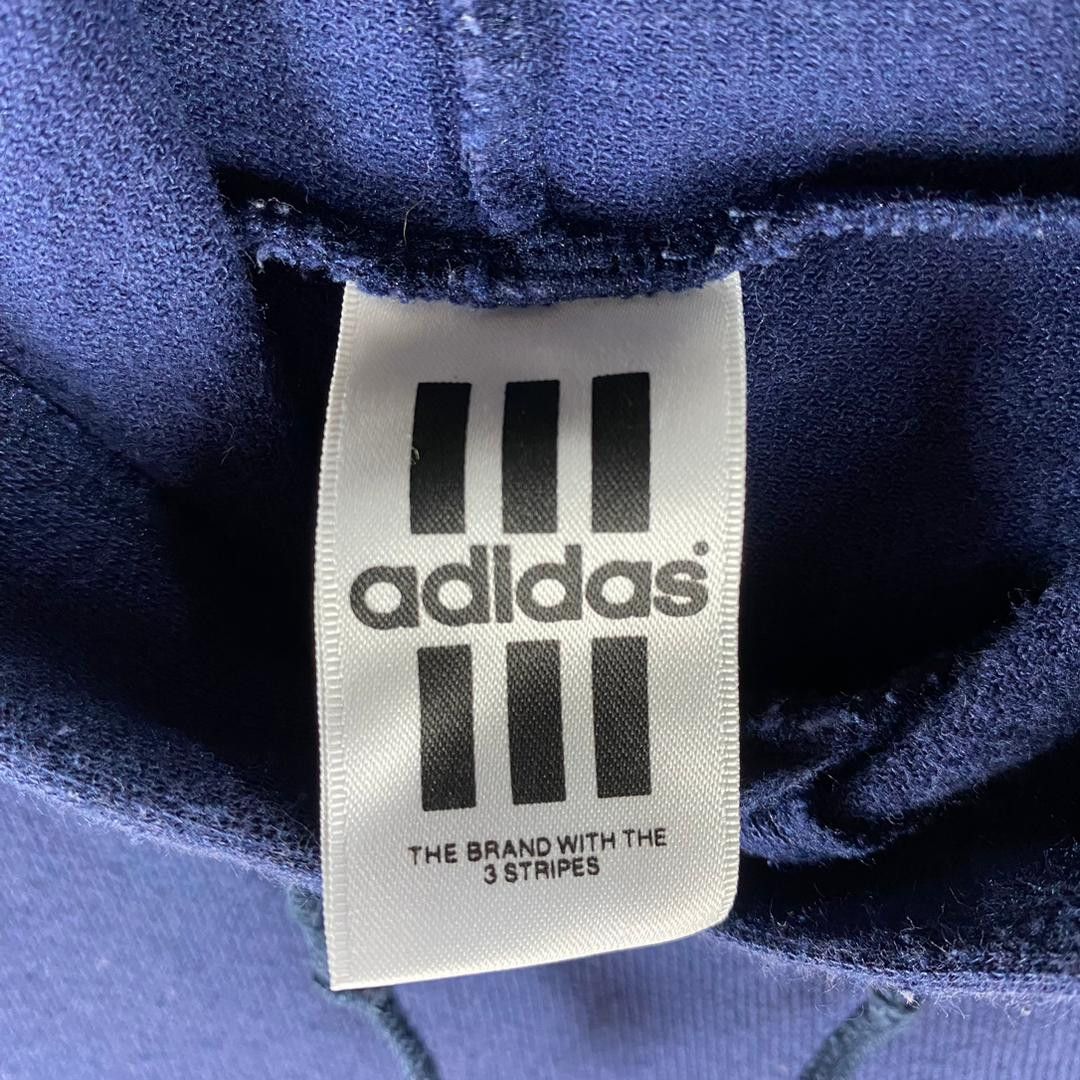 Adidas Vintage 90s Adidas Big Logo Hoodies Size US L / EU 52-54 / 3 - 17 Thumbnail