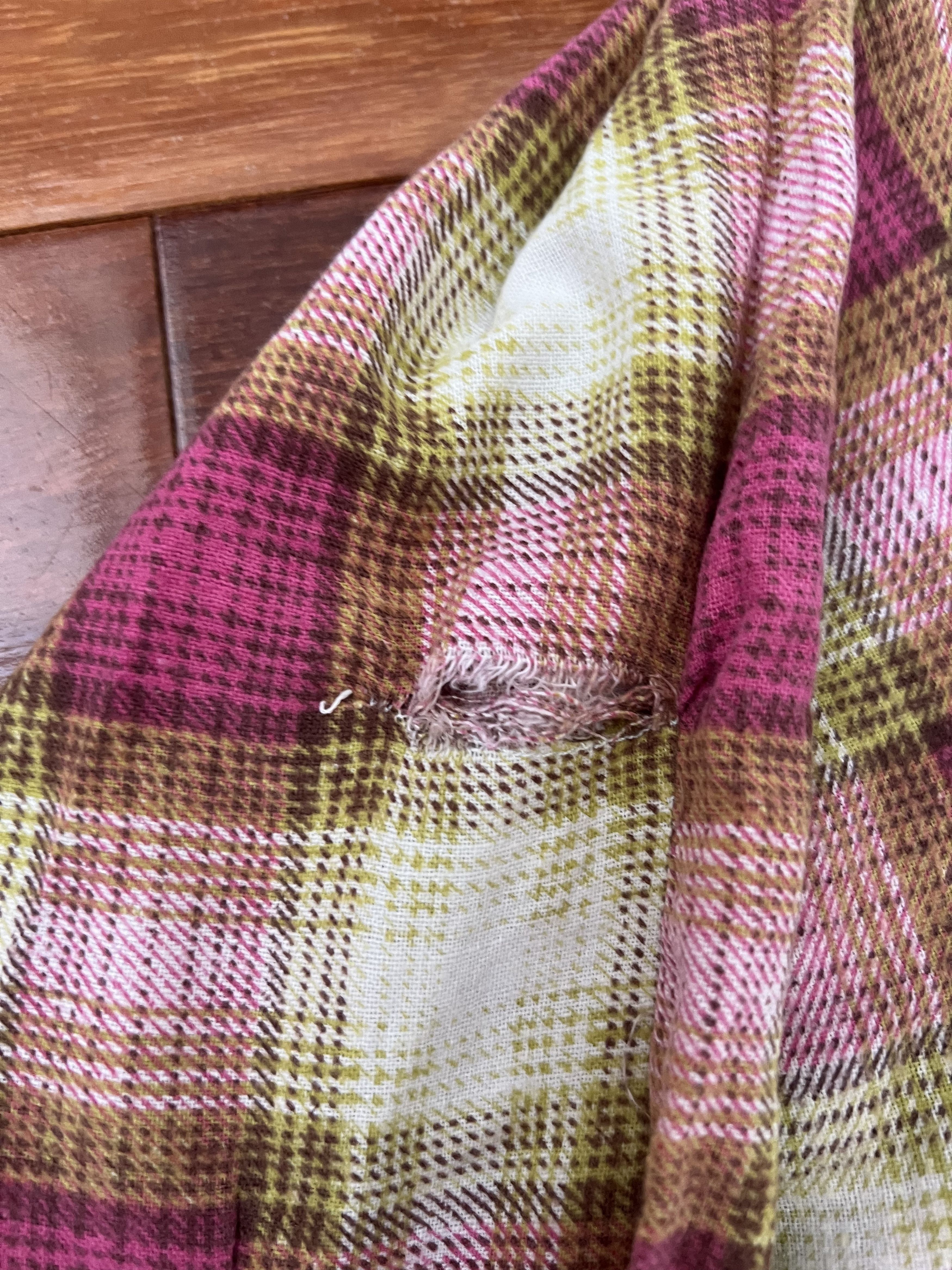 Needles 💚 1/1 Rebuild by Needles 7 Cuts Wide Flannel Shirt NEW Size US M / EU 48-50 / 2 - 13 Thumbnail