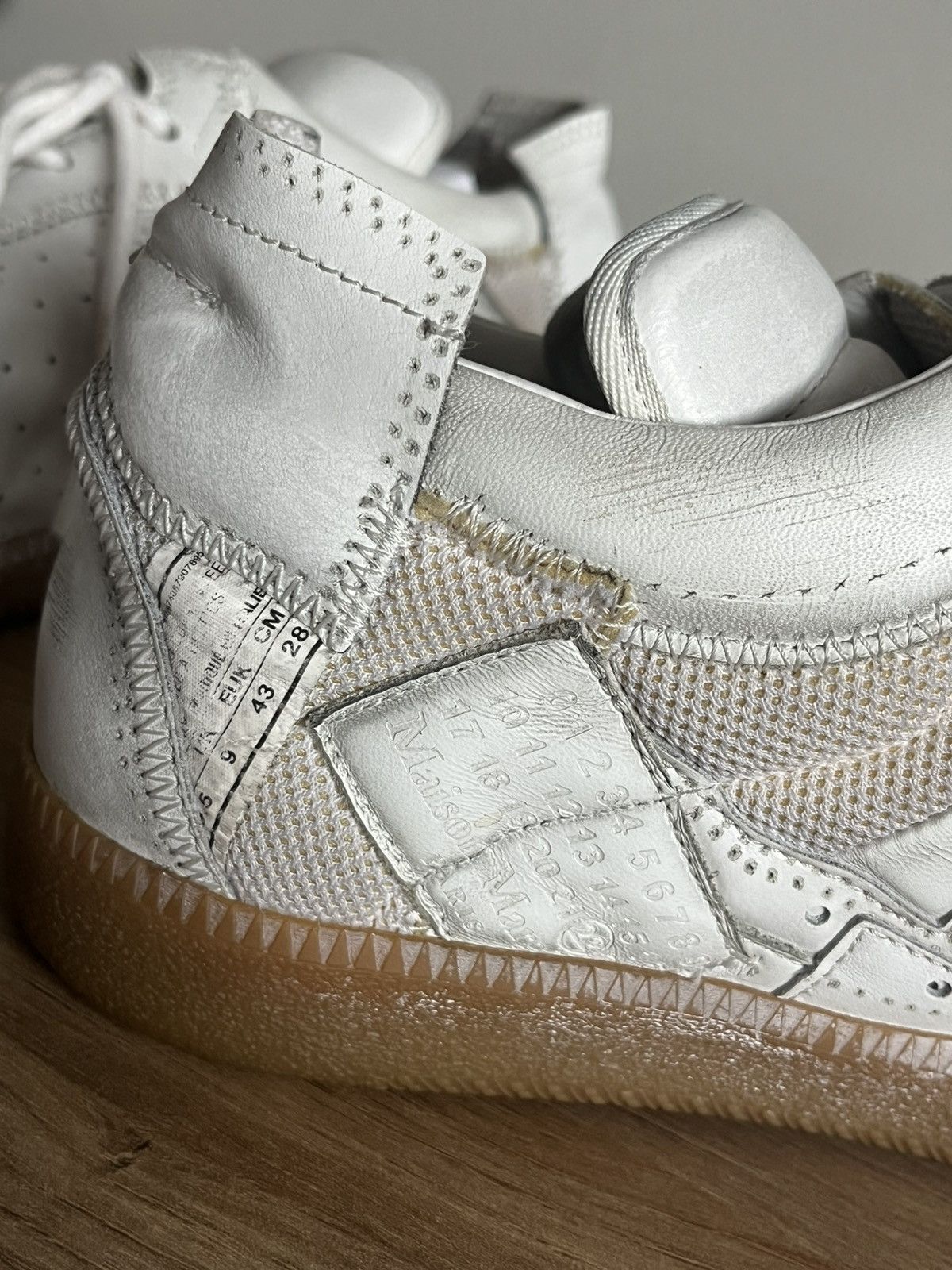 Maison Margiela Limited Edition Patchwork GATs EU 44 UK 10