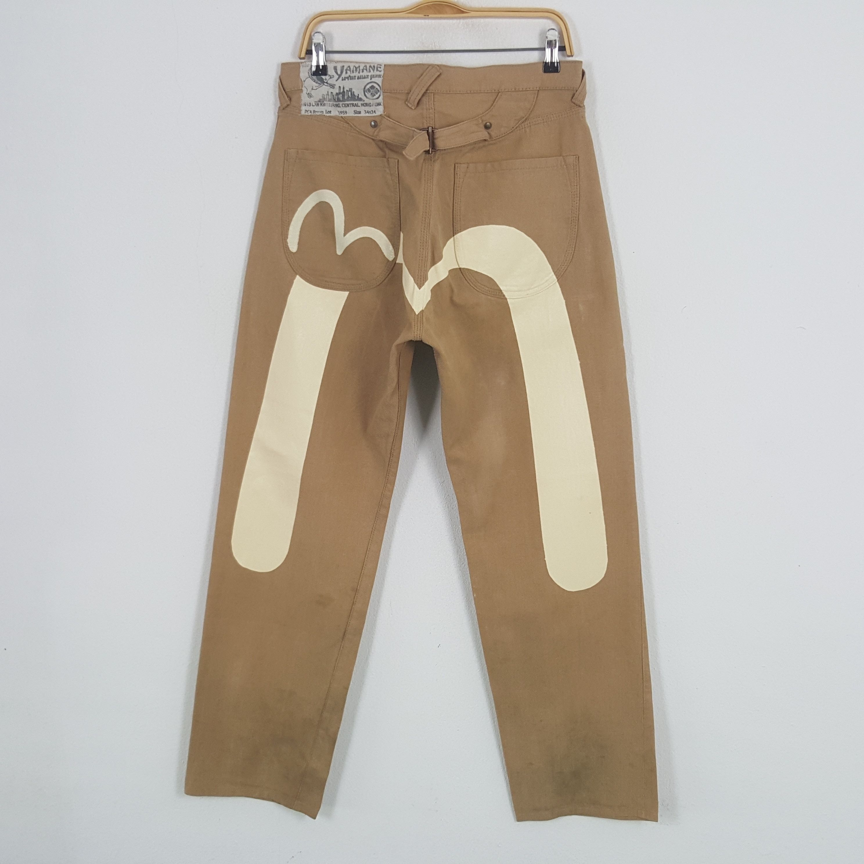 Evisu × Vintage Vintage Evisu Japan Custom Daicock Pants Size US 30 / EU 46 - 1 Thumbnail