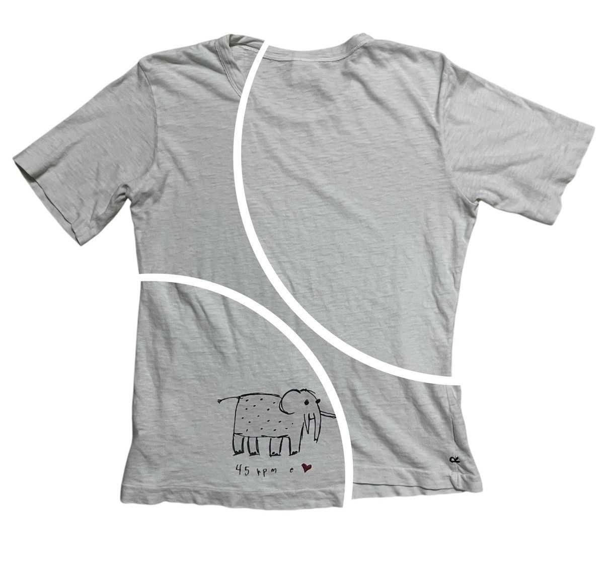 45rpm × Japanese Brand × Vintage Vintage 45rpm Elephant T Shirt Size US S / EU 44-46 / 1 - 1 Thumbnail