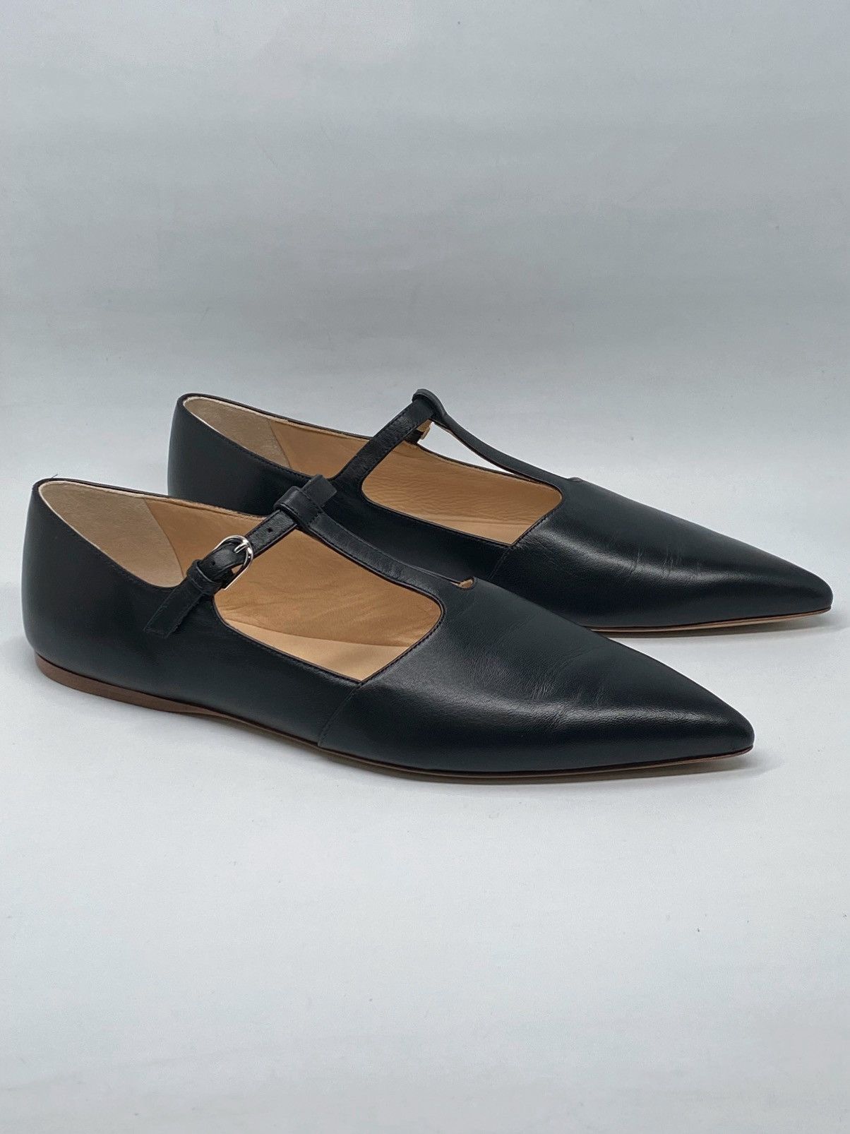 Gabriela Hearst Gabriela Hearst Leather Ballerina Flats size 38 Size US 8 / IT 38 - 6 Thumbnail