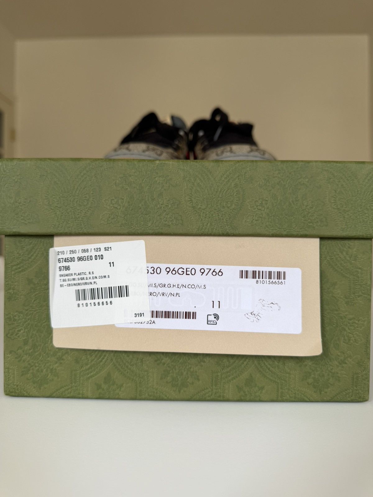 Gucci Gucci Sceener Low Top Sneaker Size US 11 / EU 44 - 9 Thumbnail