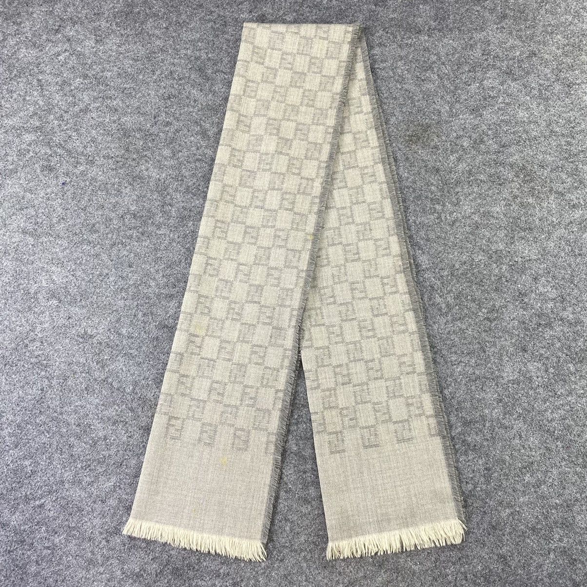 Fendi × Vintage Fendi Scarf / Muffler / Neckwear - T1441 Size ONE SIZE - 2 Thumbnail