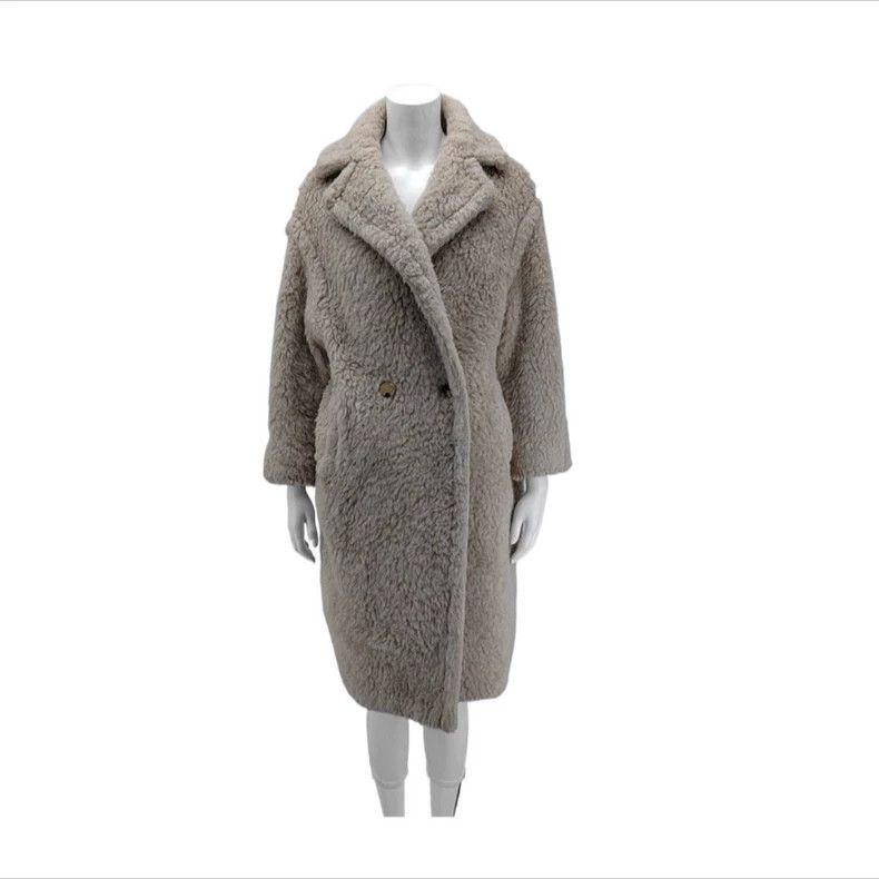 Max Mara Max Mara Pink teddy coat long Size XS / US 0-2 / IT 36-38 - 1 Thumbnail