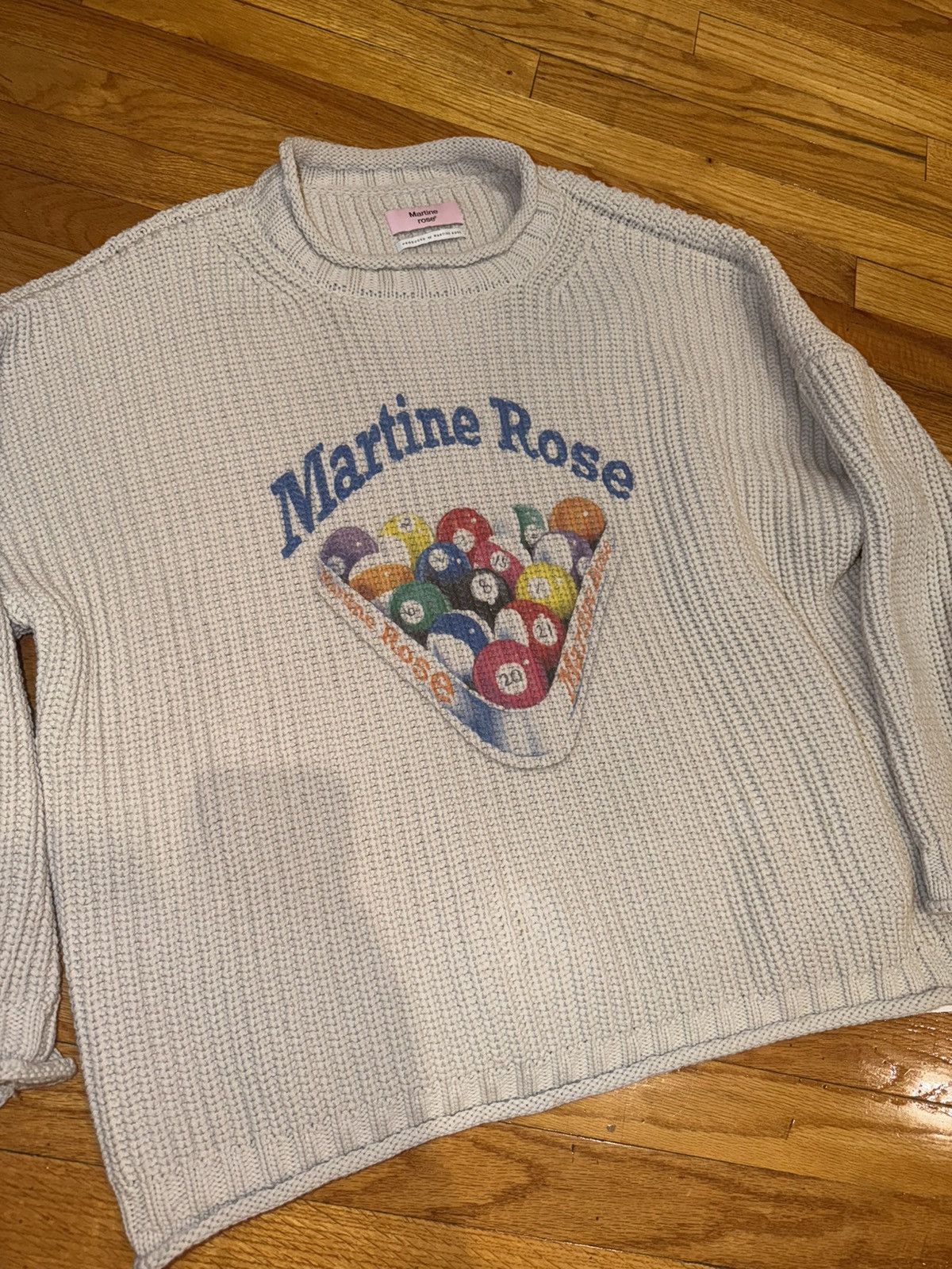 Martine Rose Martine Rose Knit Basset Jumper Billiards 8 Ball Size US M / EU 48-50 / 2 - 2 Thumbnail