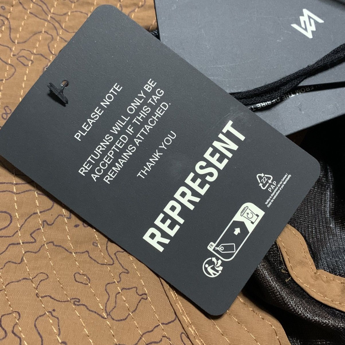 Represent Clo. Represent Bucket Hat 247 Contour Rust Hat Size ONE SIZE - 4 Thumbnail