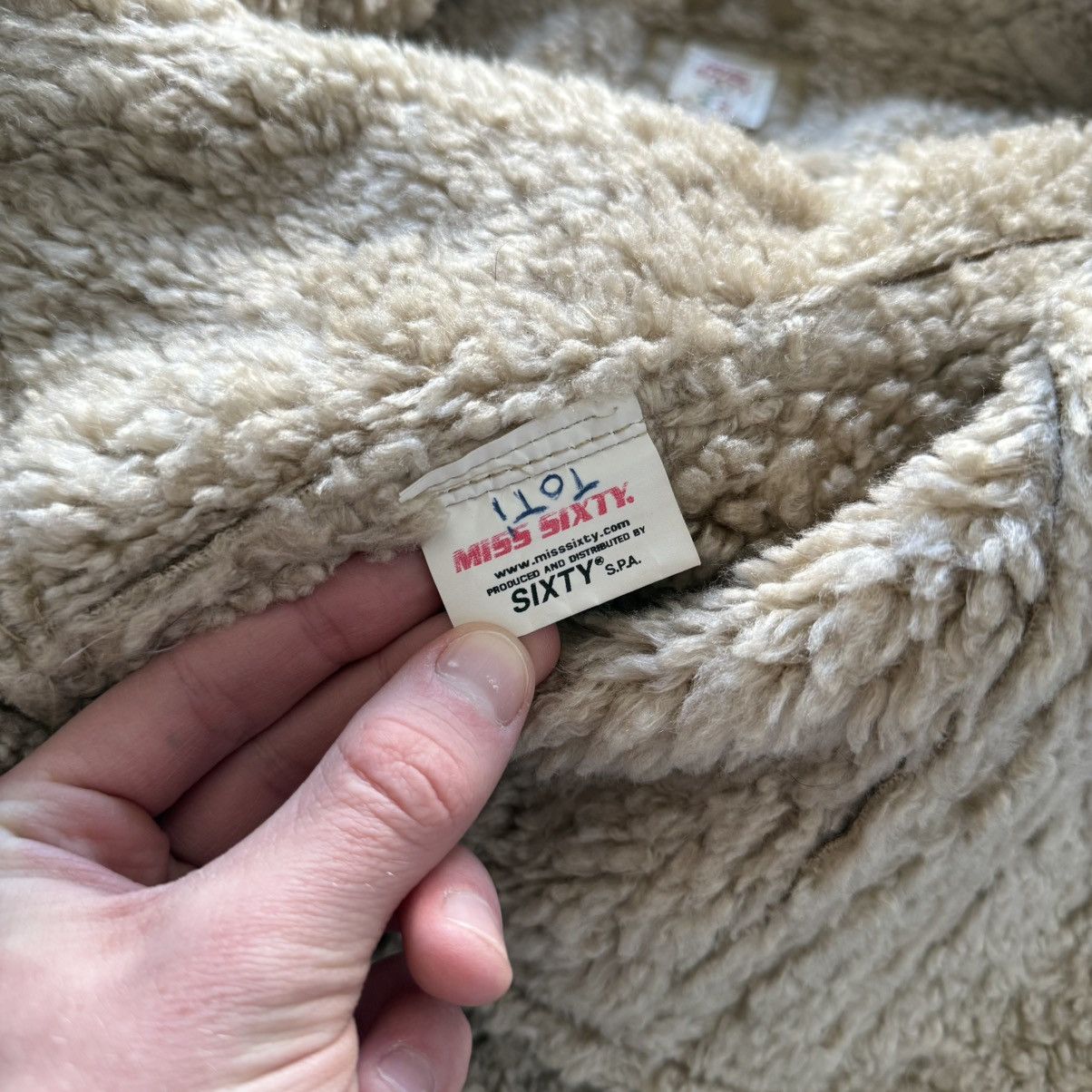 Miss Sixty Vintage Miss Sixty Sheepskin Coat Jacket Size M / US 6-8 / IT 42-44 - 7 Thumbnail