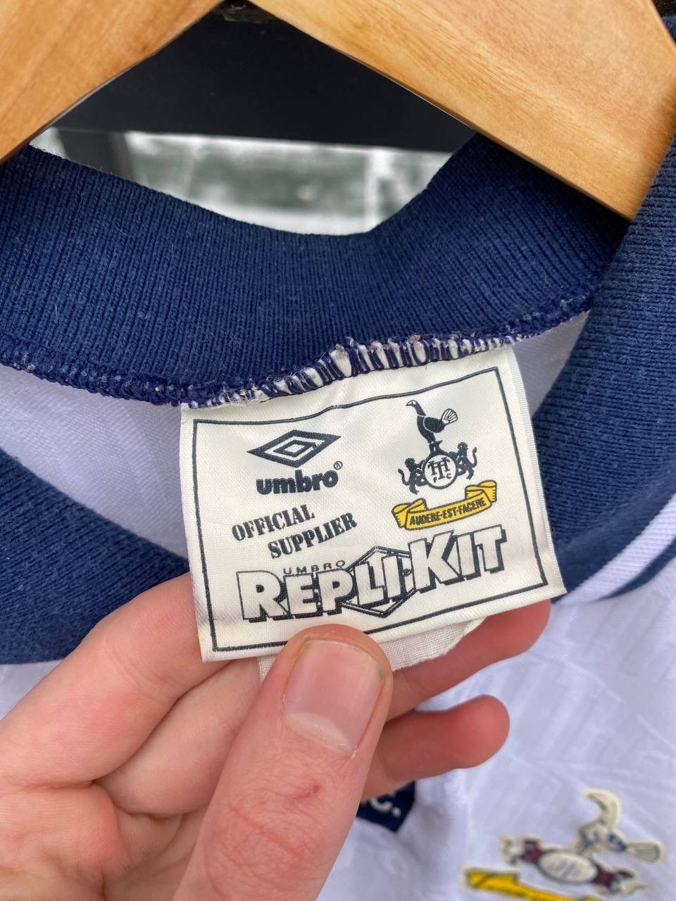 Umbro Tottenham Hotspur 1991 F.A cup final RETRO shirt Size US M / EU 48-50 / 2 - 8 Thumbnail