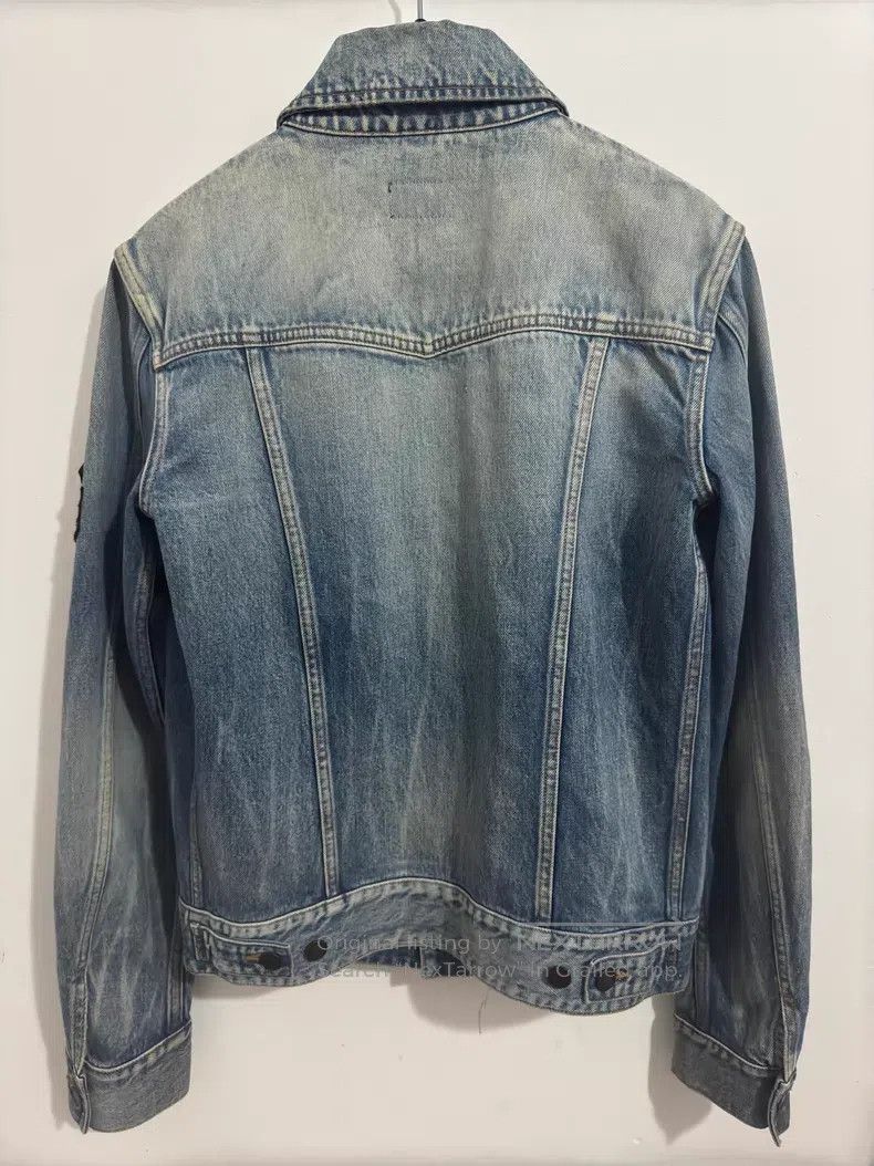 Saint Laurent Paris Saint Laurent Paris Light Blue Silt Water Ripple Medal Jea Size US S / EU 44-46 / 1 - 2 Thumbnail