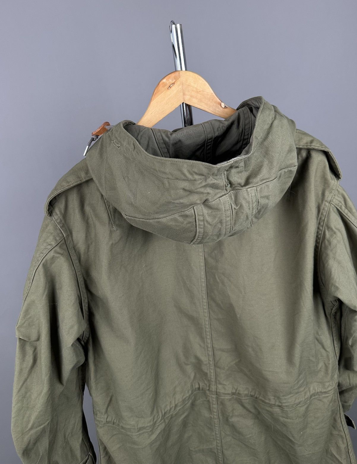 Buzz Rickson's Buzz Rickson’s - M51 Fish Tail Parka BR12266 - Olive Green Size US S / EU 44-46 / 1 - 10 Thumbnail
