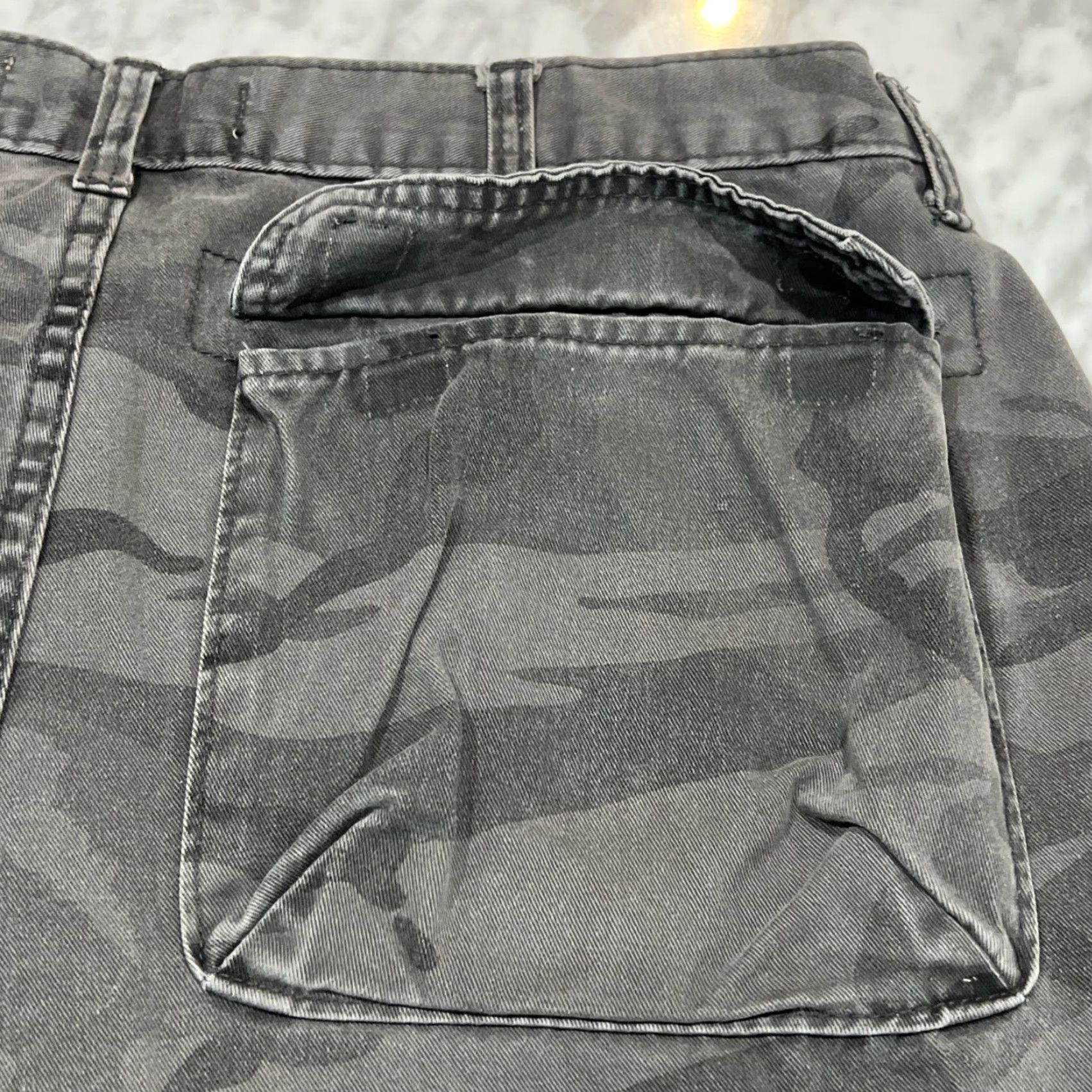 Wrangler Wrangler Jeans Cargo Camo Men 36x32 Faded Gray 70BRWGL Cotton Hunting Jeans Size US 36 / EU 52 - 7 Thumbnail