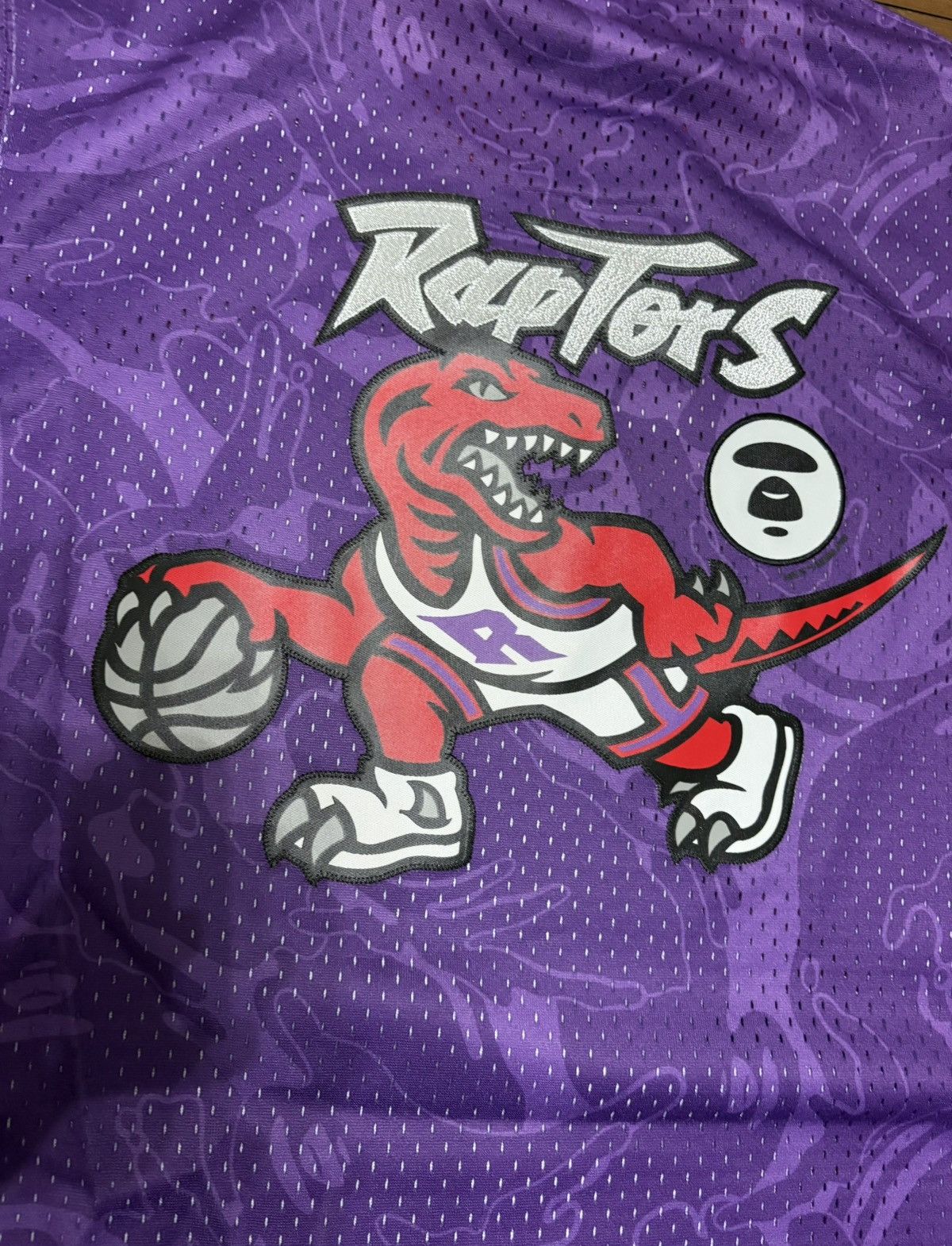 Bape × Mitchell & Ness × NBA Aape Toronto Raptors NBA Jersey Size US XL / EU 56 / 4 - 4 Thumbnail