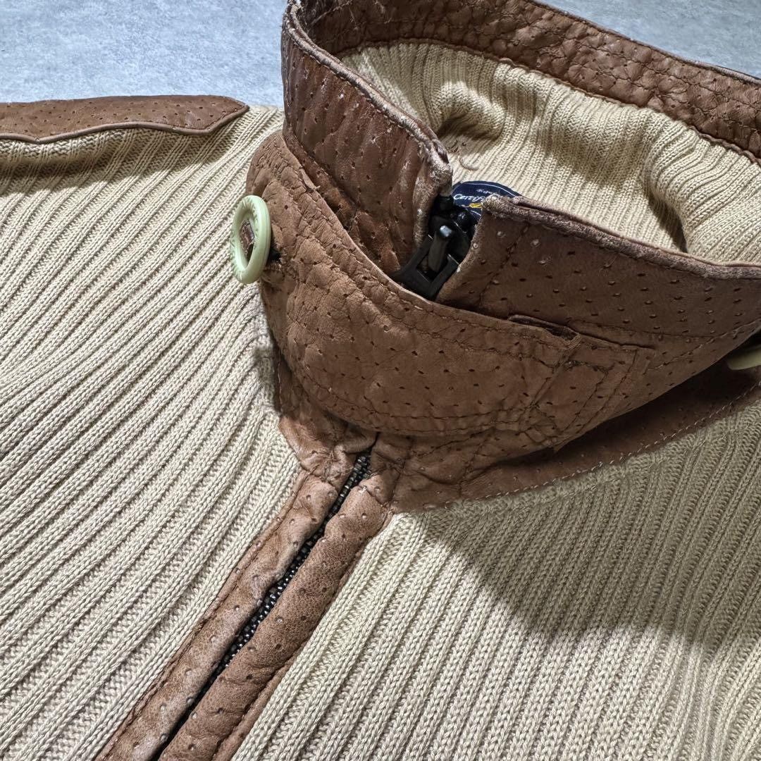 Other 00s Avirex Drivers Knit Dark Wear Y2K Size US M / EU 48-50 / 2 - 7 Thumbnail