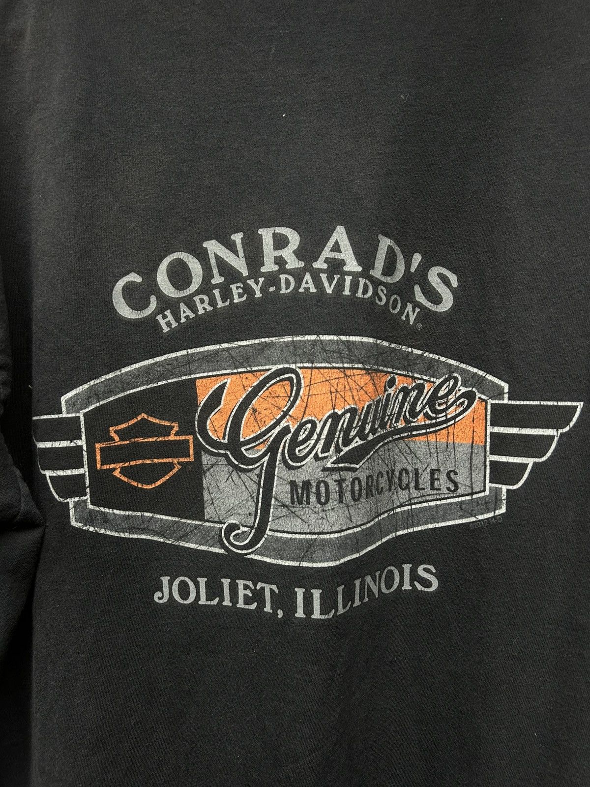 Harley Davidson ‘11 Harley Davidson Clown Jester Logo Longsleeve Size US L / EU 52-54 / 3 - 6 Thumbnail