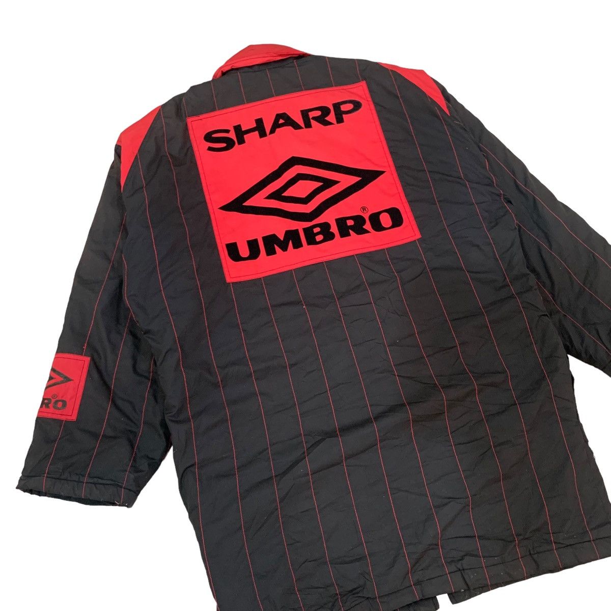 Umbro 🔥Vintage 90s Manchester United Umbro Training Jacket Size US M / EU 48-50 / 2 - 12 Thumbnail