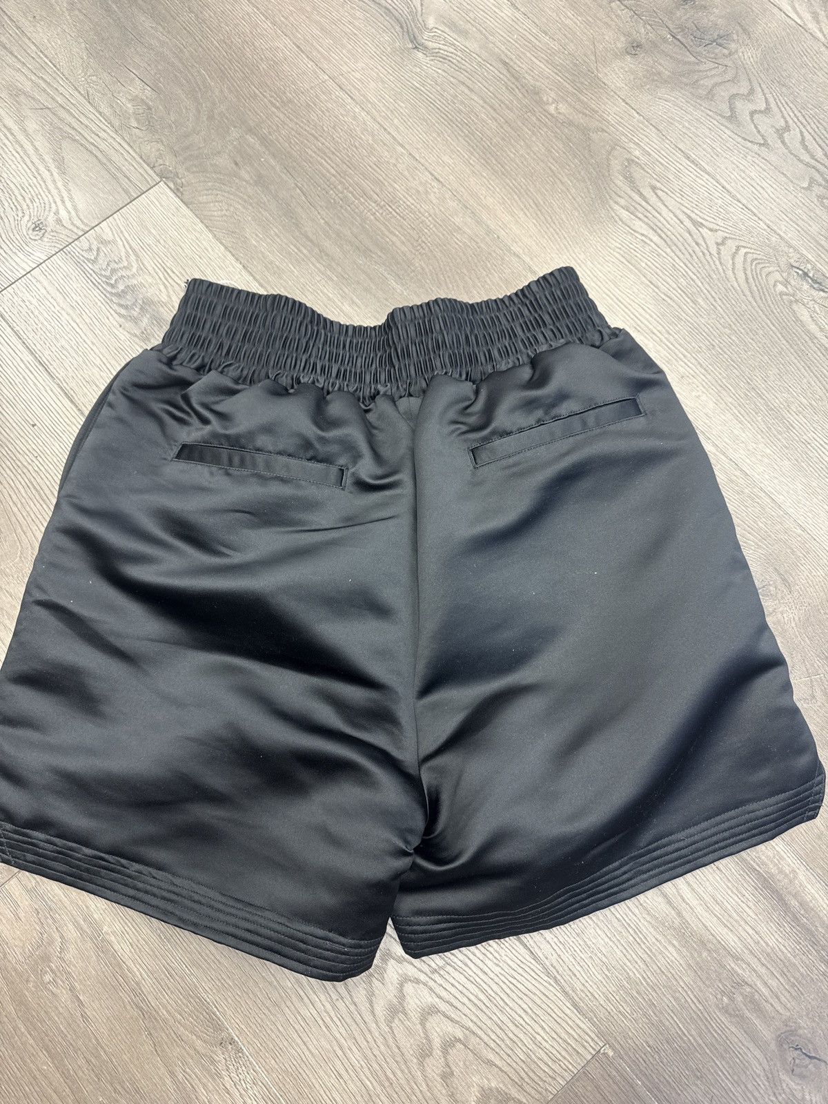 Saint Michael Saint Michael boxing shorts black medium | Grailed