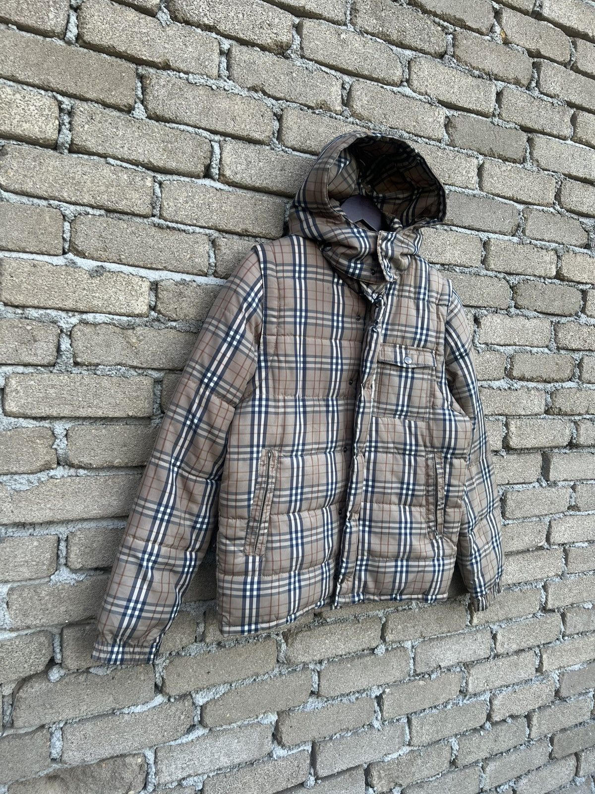 Japanese Brand Panhard Puffer With Hoodie Novacheck Size M / US 6-8 / IT 42-44 - 4 Thumbnail