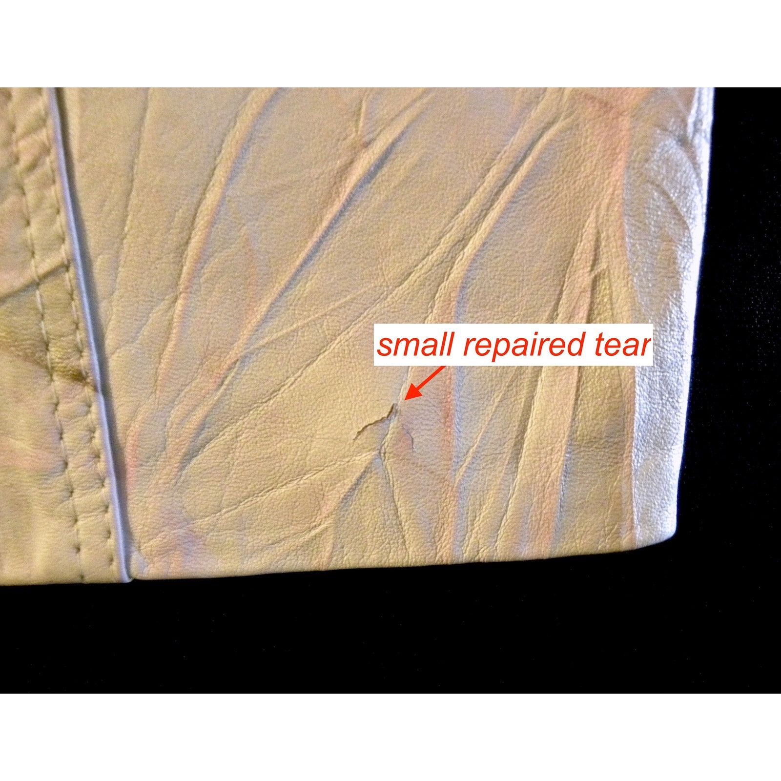 Genuine Leather × Vintage 90s Y2K Patterned Leather Pencil Skirt | Abstract W 28" Size 28" / US 6 / IT 42 - 11 Thumbnail