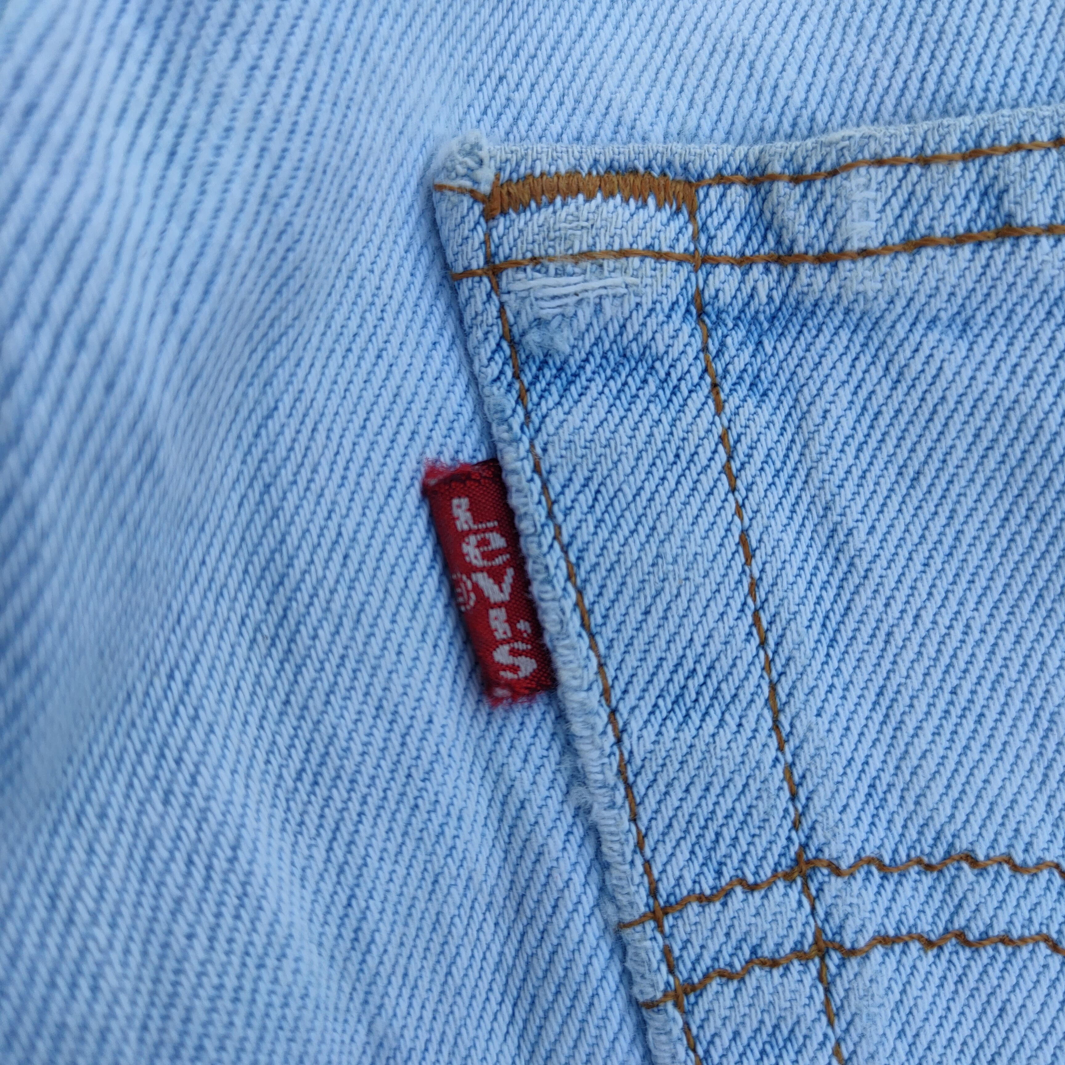 Atelier & Repairs × Jean × Levi's VINTAGE LEVI'S 501 ATELIER REPAIR JEANS DENIM PANTS Size US 27 - 12 Thumbnail