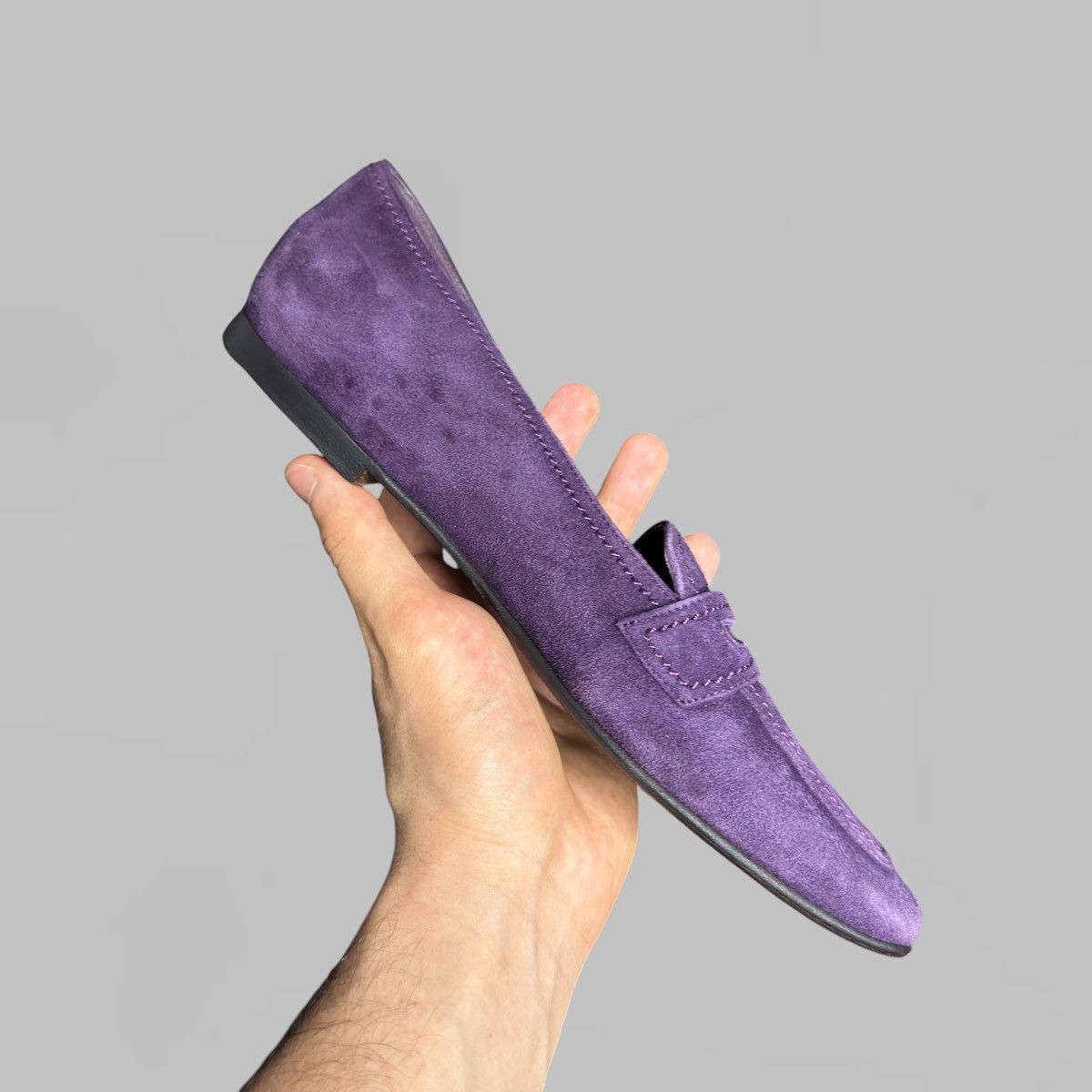 Loro Piana LORO PIANA PURPLE MULES SIZE 39 Size US 9 / IT 39 - 6 Thumbnail