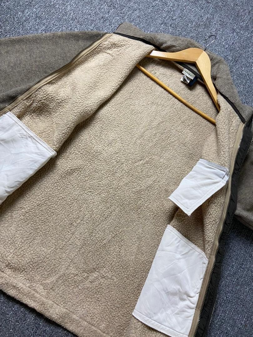 L.L. Bean Vintage L.L Bean Sherpa Fleece Zip Up Jacket (190) Size US L / EU 52-54 / 3 - 8 Thumbnail