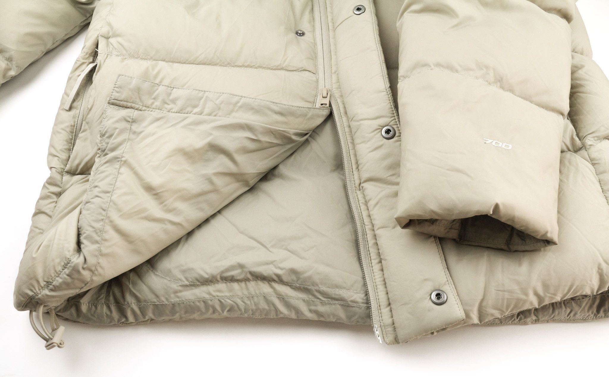 The North Face NF0A5GDF S Hooded 700 Down Light Brown Lined Jacket 79758 Size US S / EU 44-46 / 1 - 6 Thumbnail
