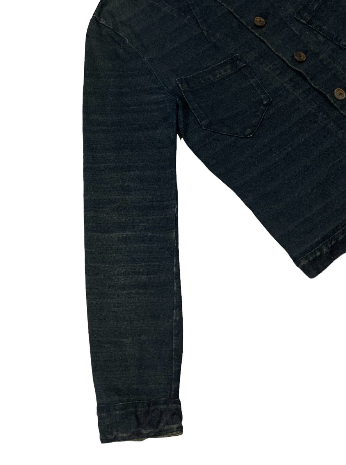 45rpm Vintage 45Rpm Double Pocket Indigo Denim Jacket Size S / US 4 / IT 40 - 7 Thumbnail