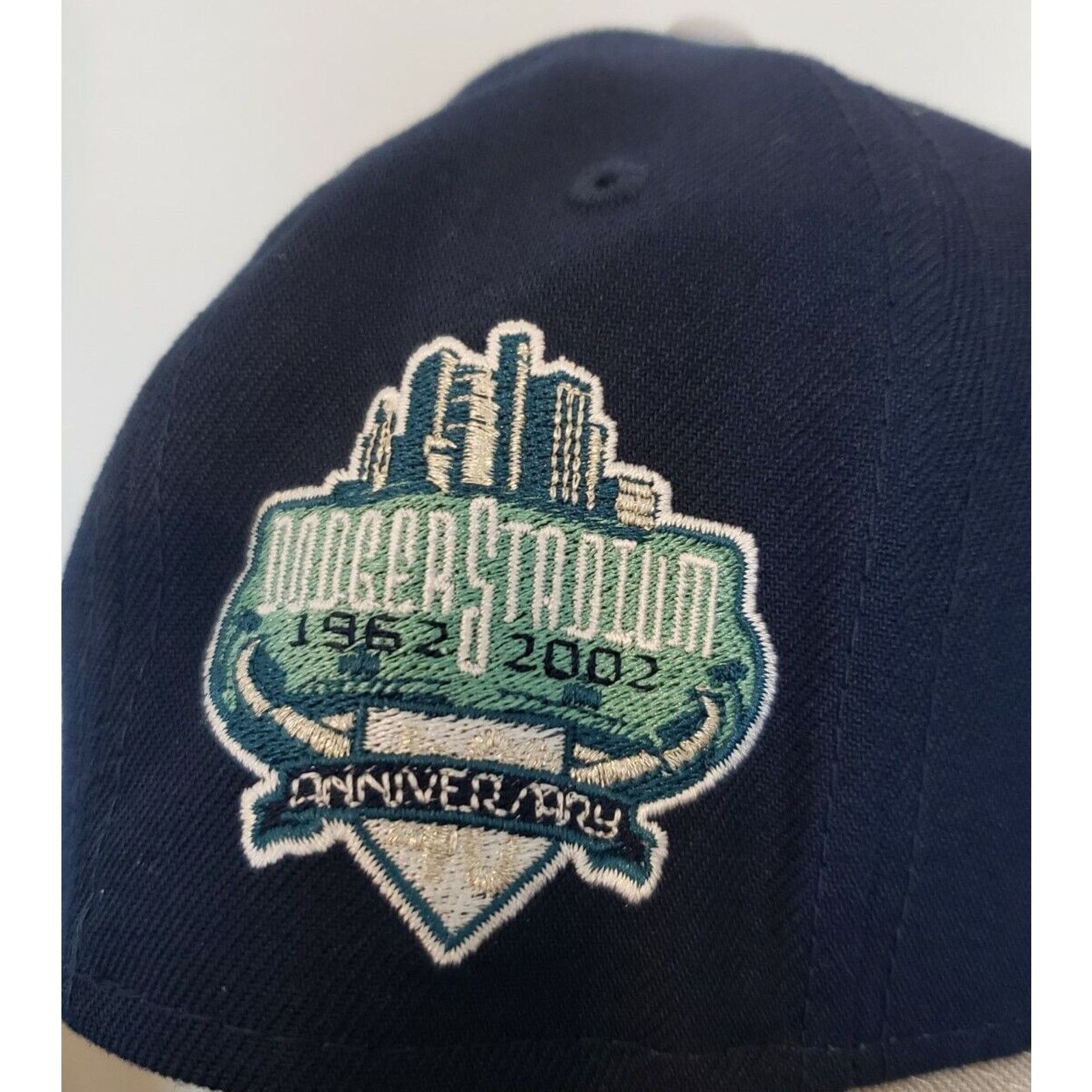 New Era Los Angeles Dodgers Hat Cap 40th Ann Blue Size 7 1/4 New Era Size ONE SIZE - 3 Thumbnail