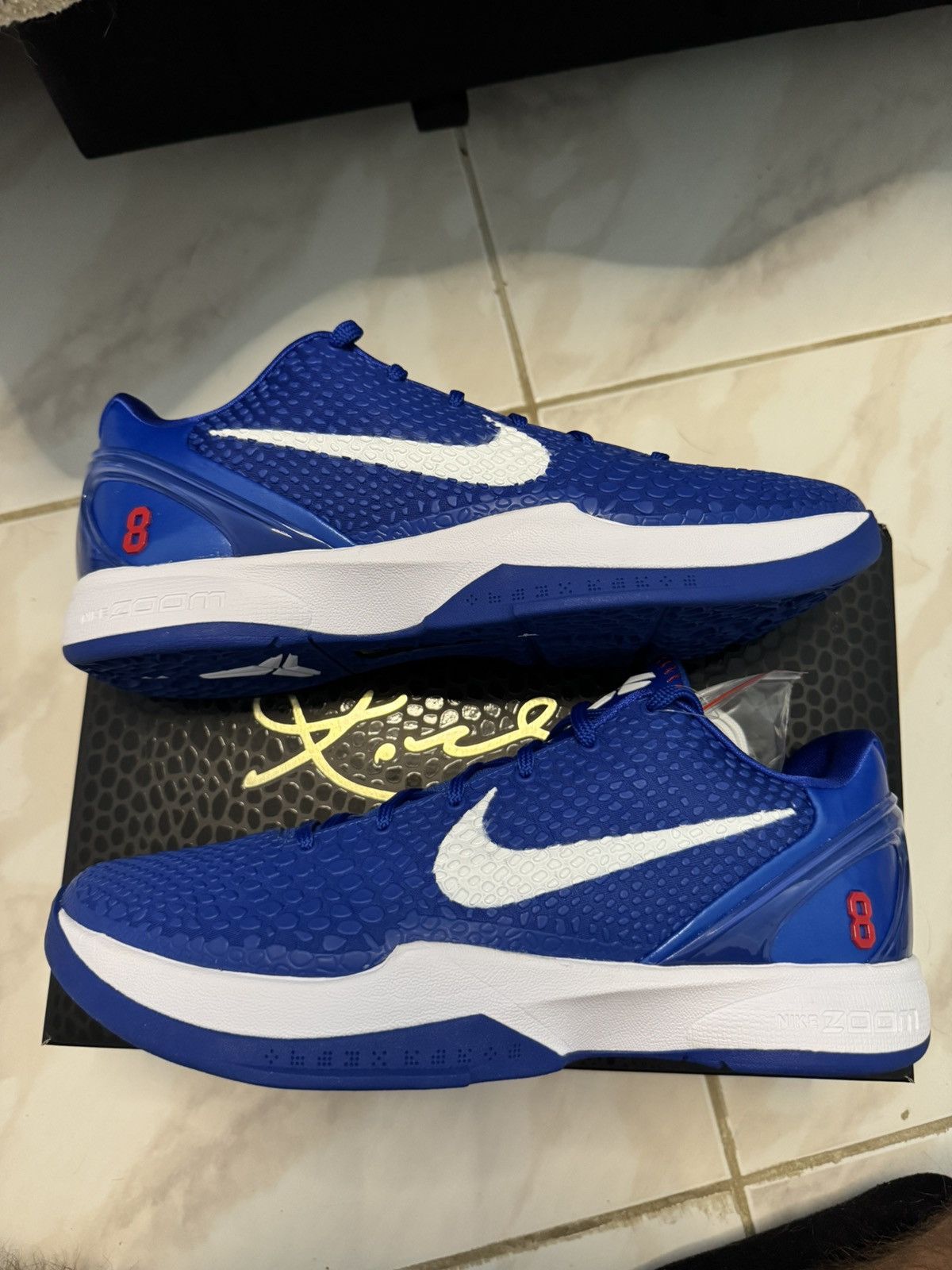 Nike Size 12.5-Kobe 6 protro Dodger Size US 12.5 / EU 45-46 - 2 Thumbnail