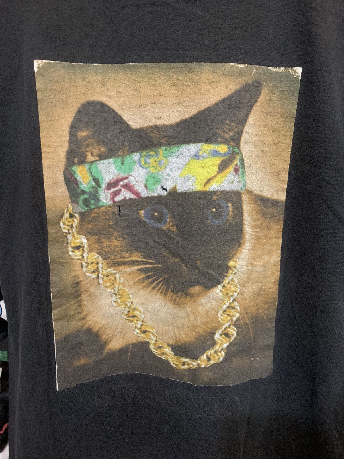 The Difference × Vintage Rapper Cat Ofwgkta Tee Size US S / EU 44-46 / 1 - 3 Thumbnail