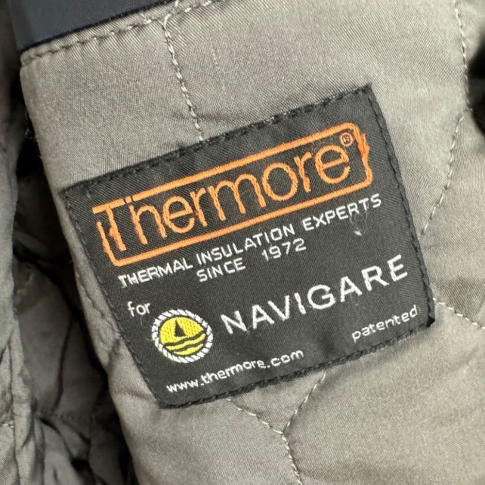 Other Navigare SZ L Black wool peacoat jacket Size US L / EU 52-54 / 3 - 5 Thumbnail