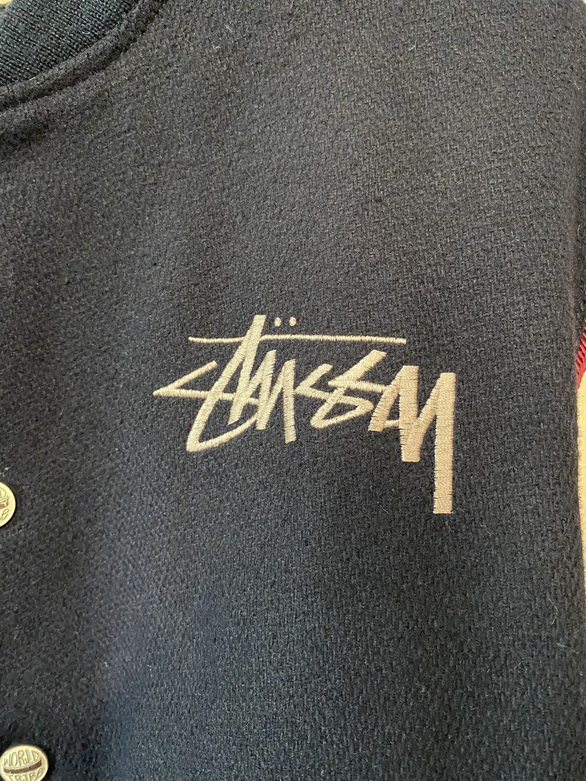 Stussy Vintage 1991 Stussy SS Coupe Varsity Jacket Hip hop Sz XL Size US XL / EU 56 / 4 - 5 Thumbnail