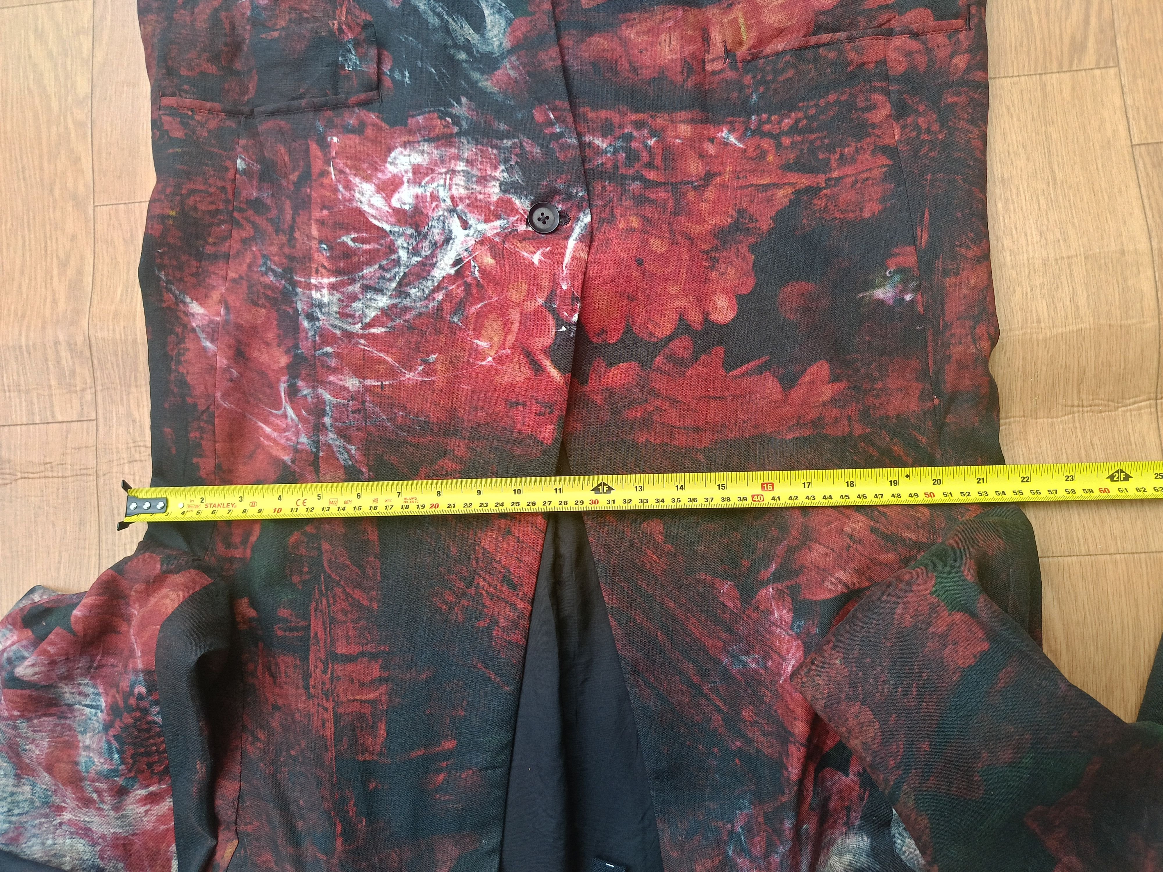 Ground Y SS2023 GROUNDY BY YOHJI YAMAMOTO FIREWORKS COLLARLESS JACKET Size US M / EU 48-50 / 2 - 10 Thumbnail