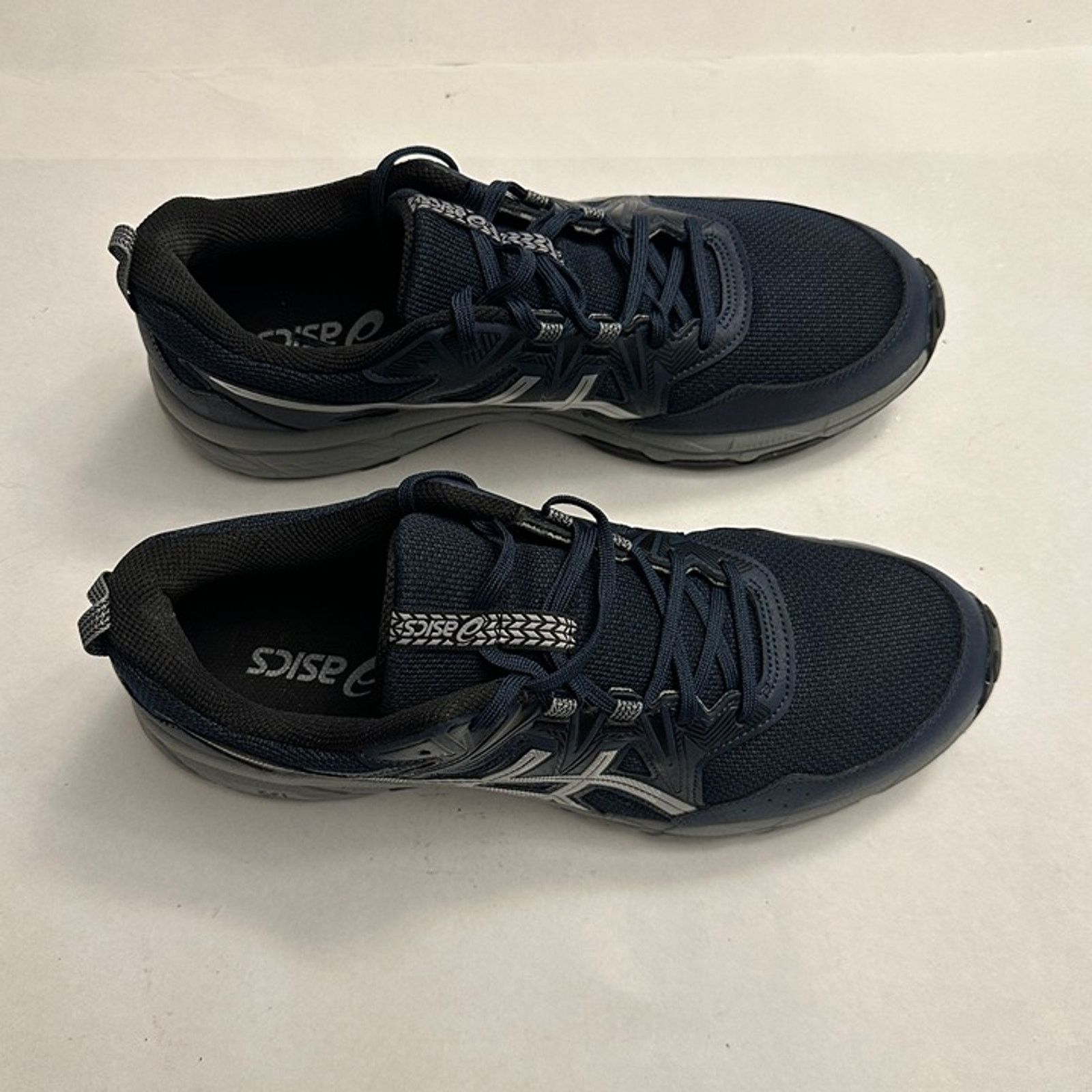 Asics ASICS Mens GEL Venture Size 12 Blue Grey Trail Running Shoes Size US 12 / EU 45 - 4 Thumbnail