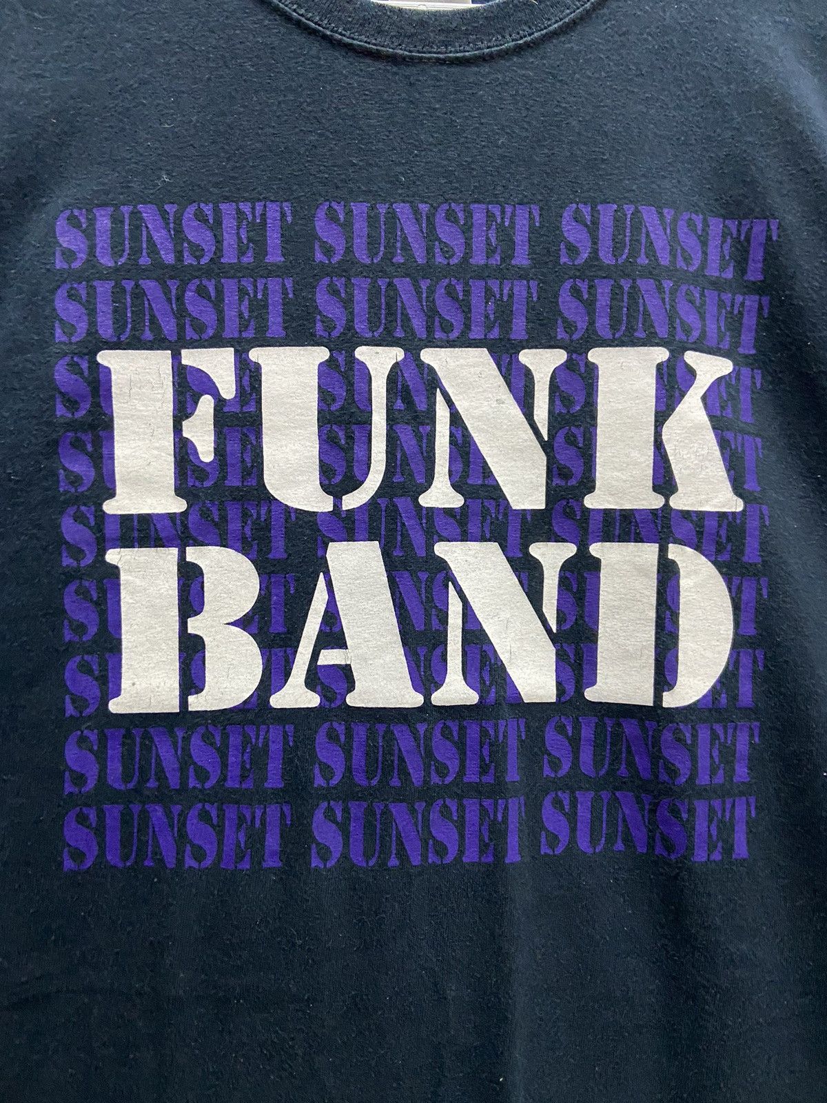 Band Tees FUNK BAND SUNSET SOUL GOOD TEE SHIRT Size US S / EU 44-46 / 1 - 3 Thumbnail
