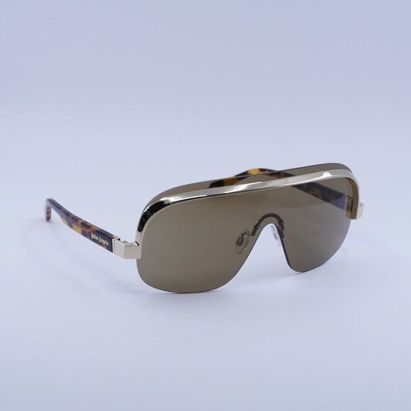 Palm Angels Palm Angels PERI10I KING 6064 Sunglasses Gold/Havana Shield Size ONE SIZE - 6 Thumbnail