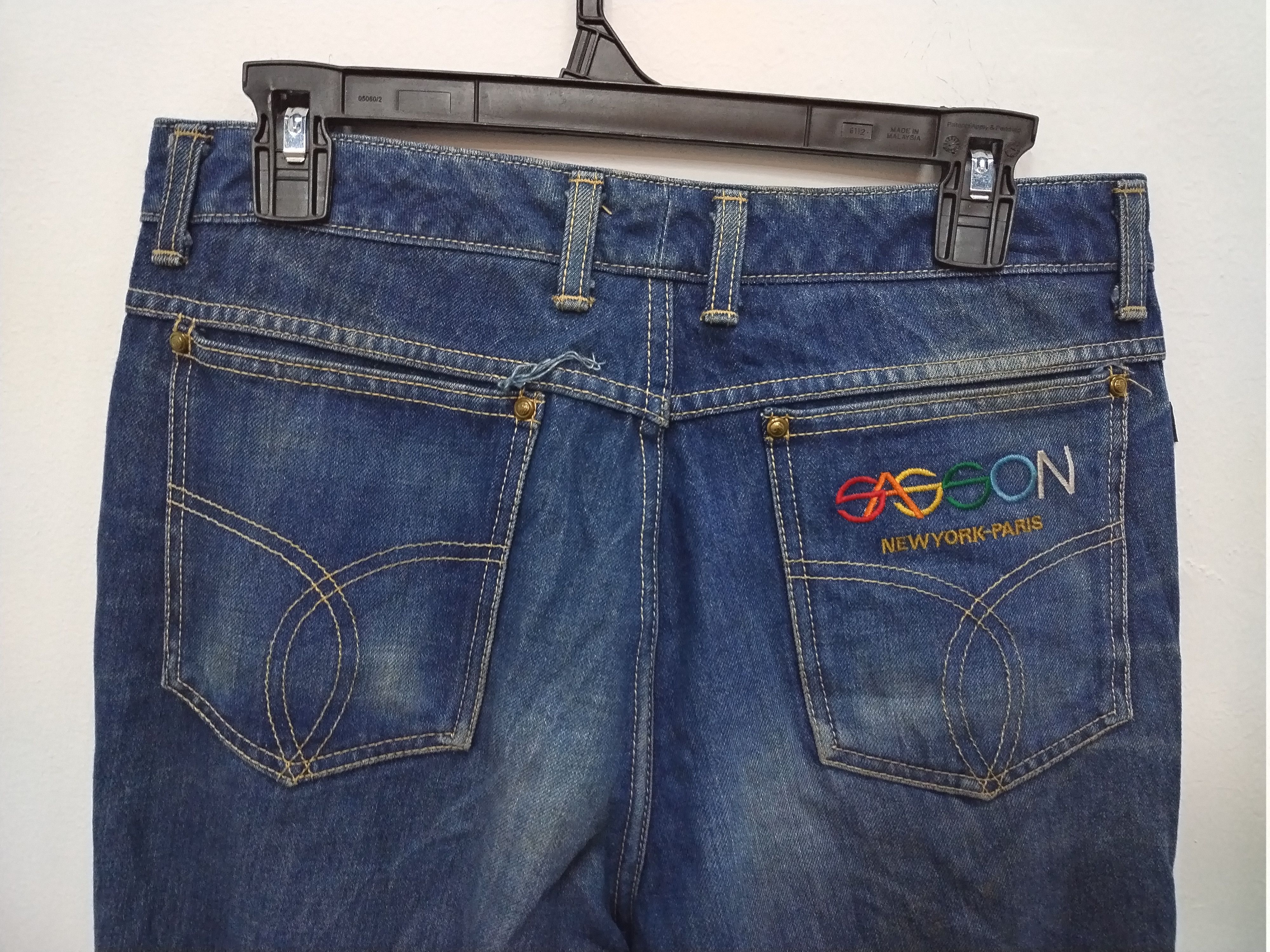 Japanese Brand × Vintage Sasson new york paris nice patina vtg Jeans Size 30" / US 8 / IT 44 - 10 Thumbnail