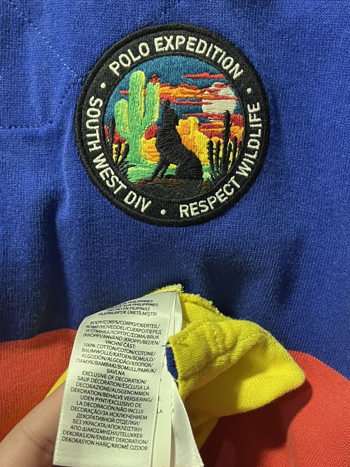 Polo Ralph Lauren Polo Ralph Lauren Expedition Rugby - Respect Wildlife patch Size US M / EU 48-50 / 2 - 7 Thumbnail