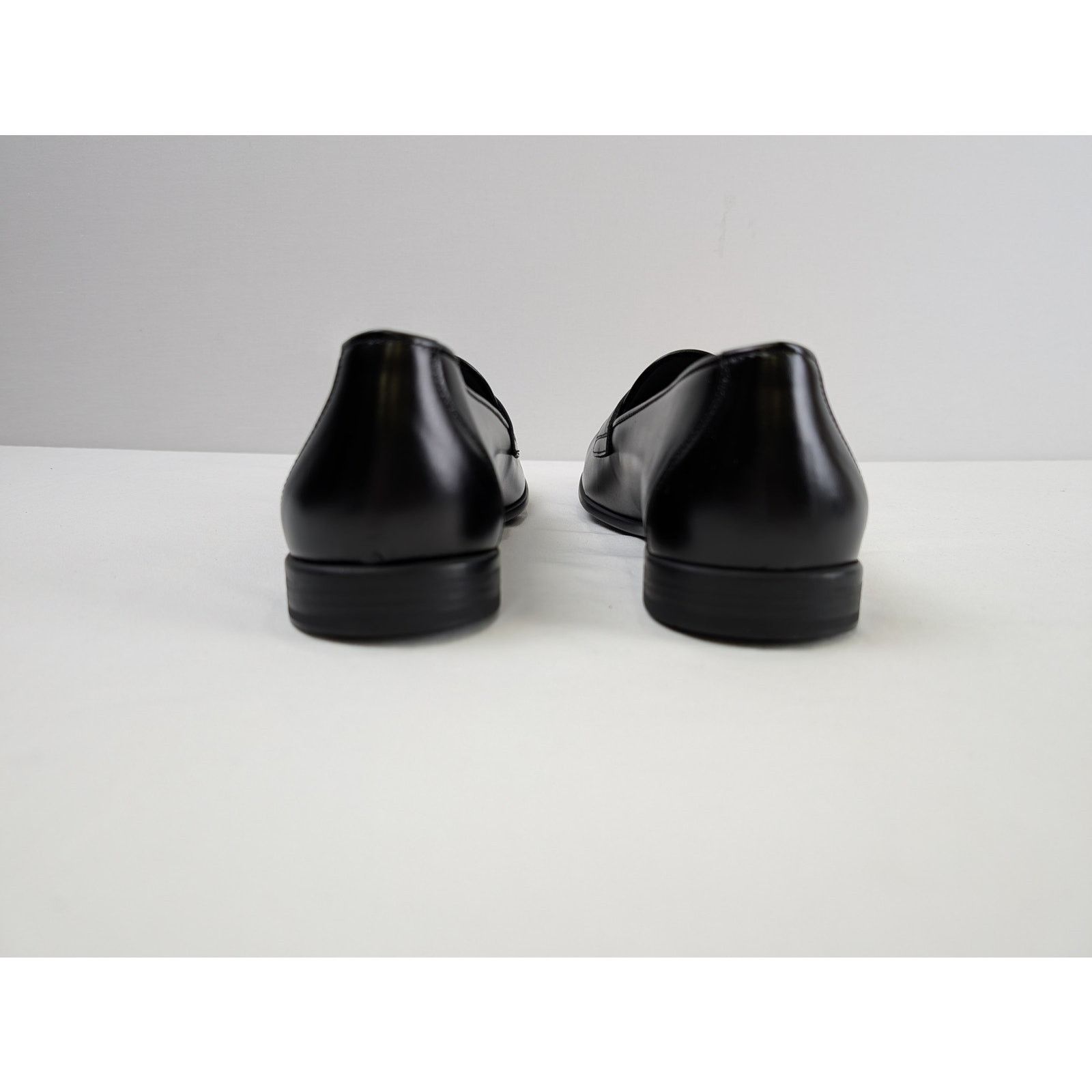 Brioni o1rshd1 Penny Loafer Uniform Shoe Boots in Black Size US 11.5 / EU 44-45 - 10 Thumbnail