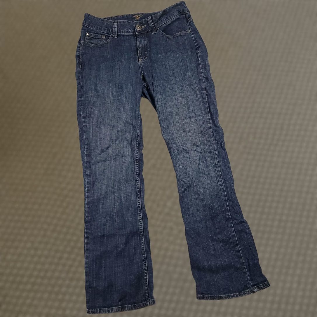 Vintage Riders by Lee Jeans Womens 8 Short Bootcut Stretch Denim Pants Classic Casual Jeans Size 30" / US 8 / IT 44 - 1 Thumbnail