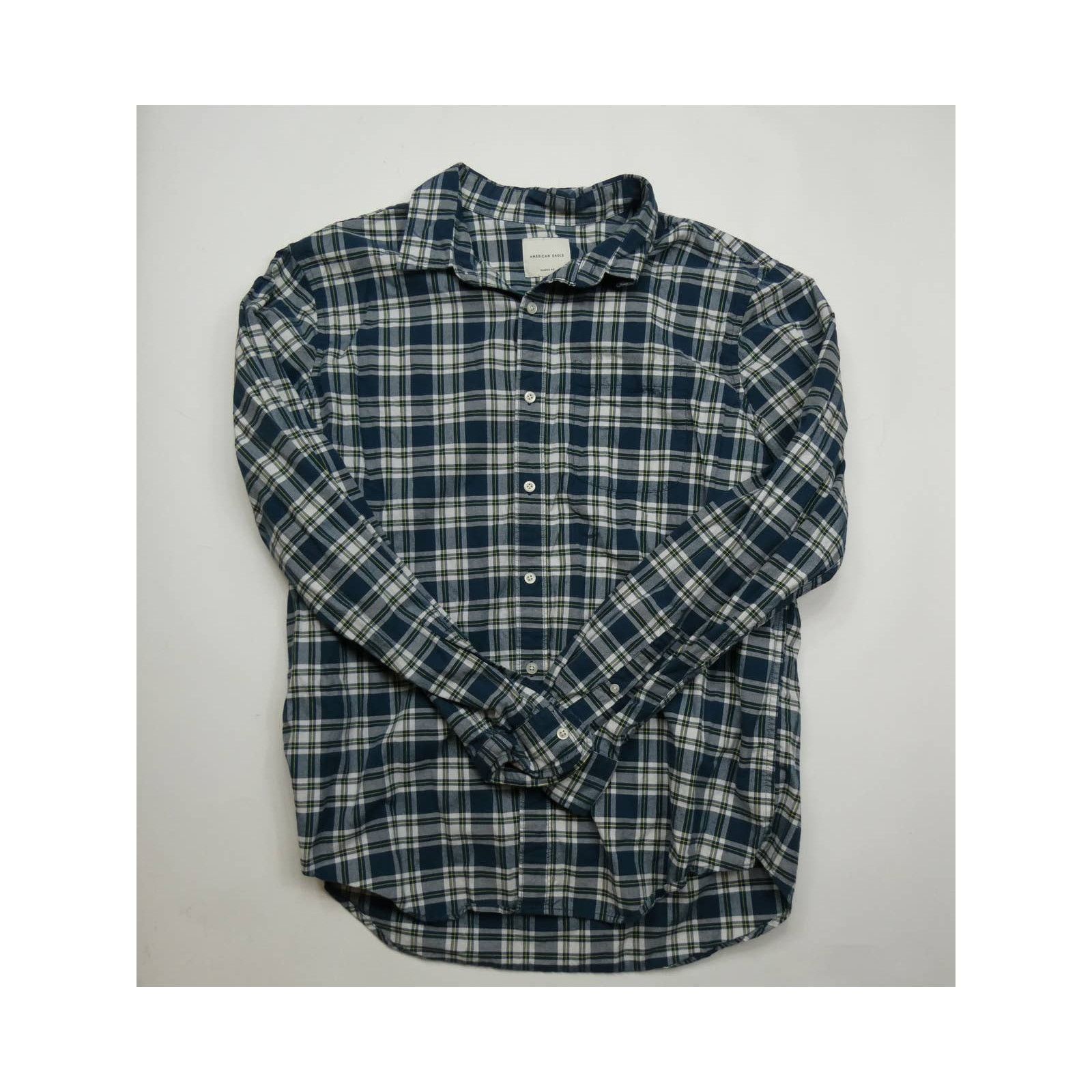 American Eagle Outfitters AMERICAN EAGLE plaid long sleeve button front shirt, XL Size US XL / EU 56 / 4 - 1 Thumbnail