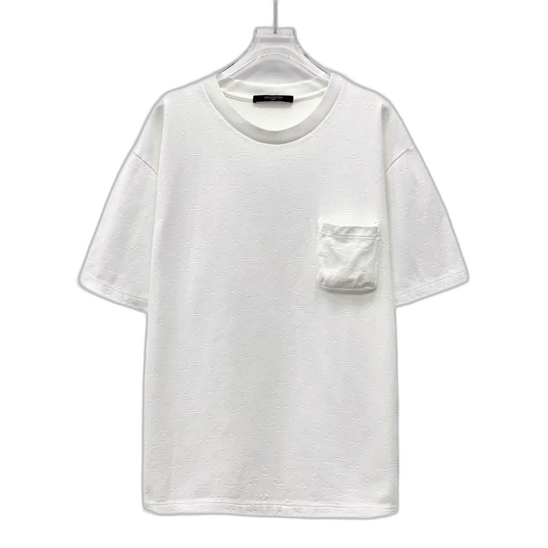Louis Vuitton Louis Vuitton White Logo Cotton T -2505 Size XL / US 12-14 / IT 48-50 - 1 Thumbnail