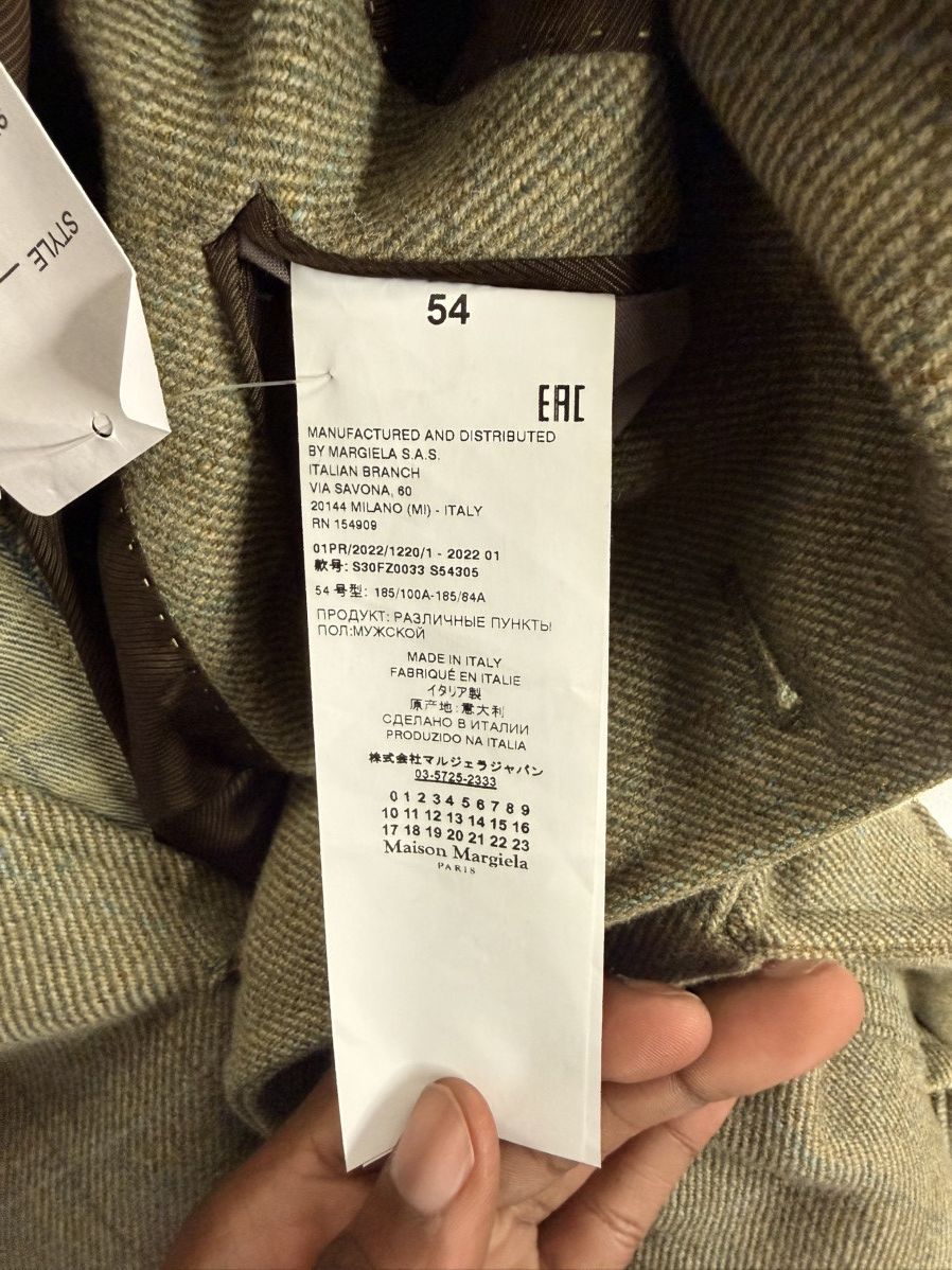 Maison Margiela Maison Margiela Size 54R - 7 Thumbnail