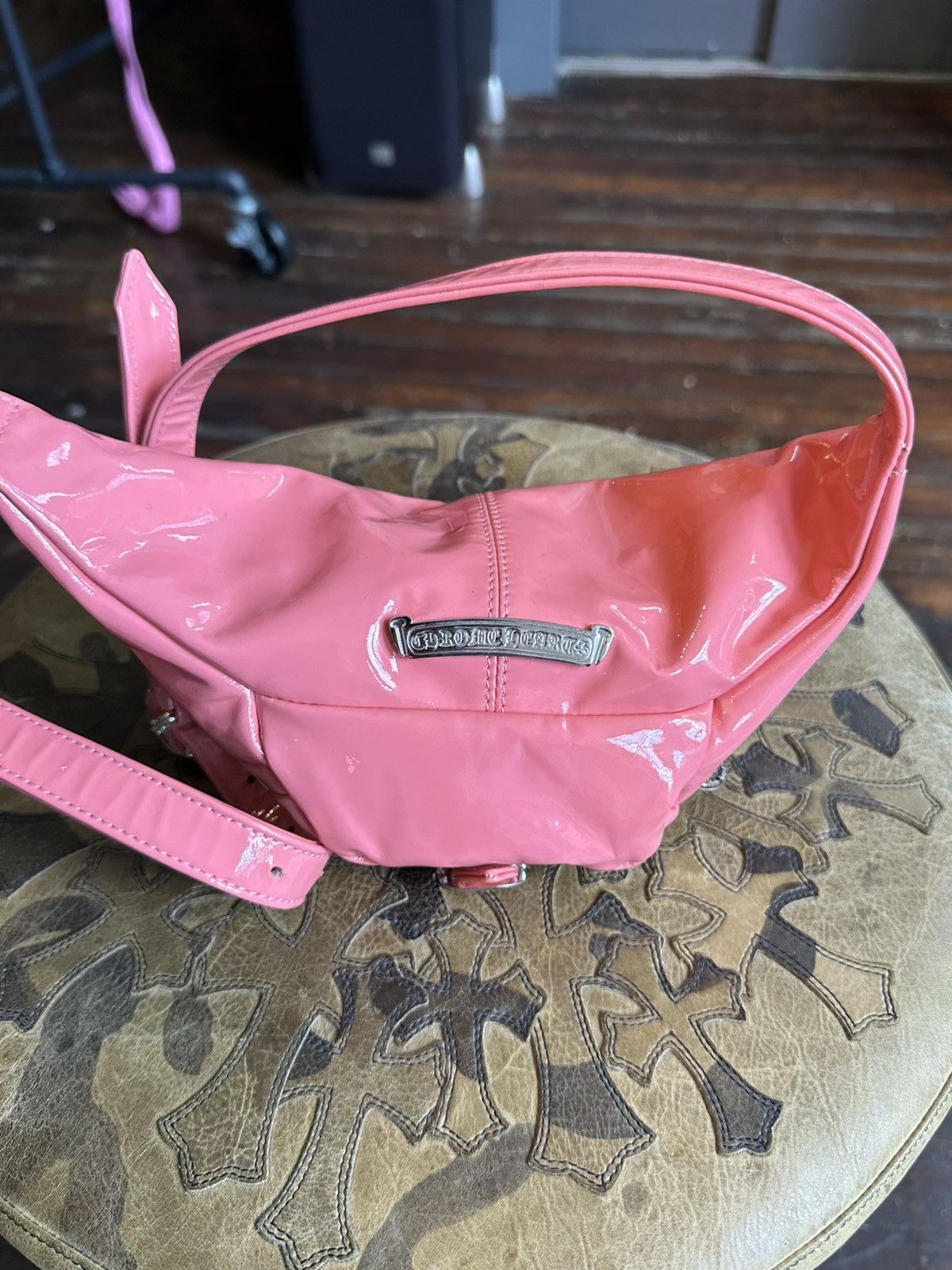 Chrome Hearts CHROME HEARTS PINK PATTEN SNAT BAG Size ONE SIZE - 3 Thumbnail