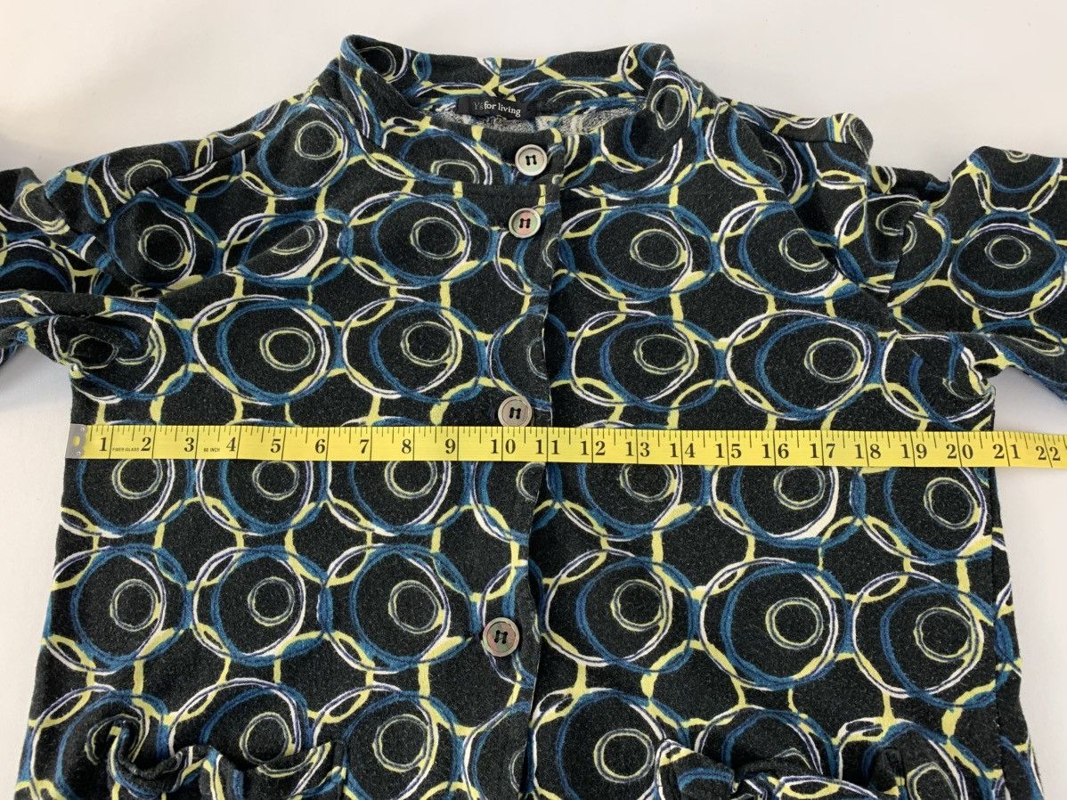 Yohji Yamamoto Y’s For Living Yohji Yamamoto Fleece Button Up Shirt Size L / US 10 / IT 46 - 10 Thumbnail