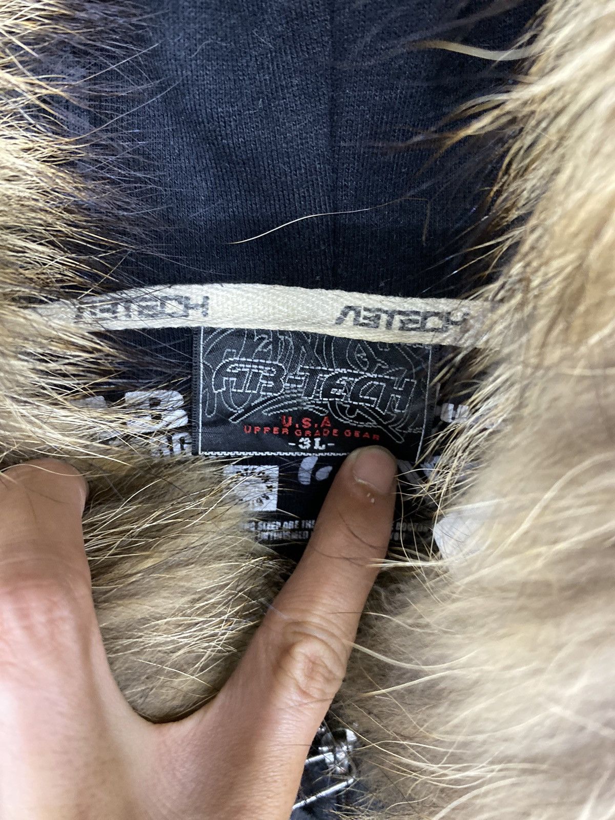 Hysteric Glamour × If Six Was Nine × Japanese Brand Faux fur hoodie AB tech ifsixwasnine style Size US XL / EU 56 / 4 - 4 Thumbnail