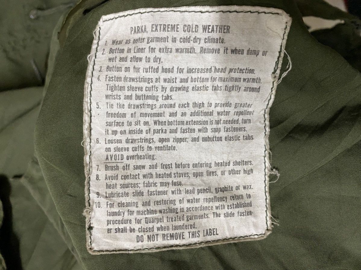 Other 80s USA Army Fishtail Parka issue jacket Size US XS / EU 42 / 0 - 5 Thumbnail