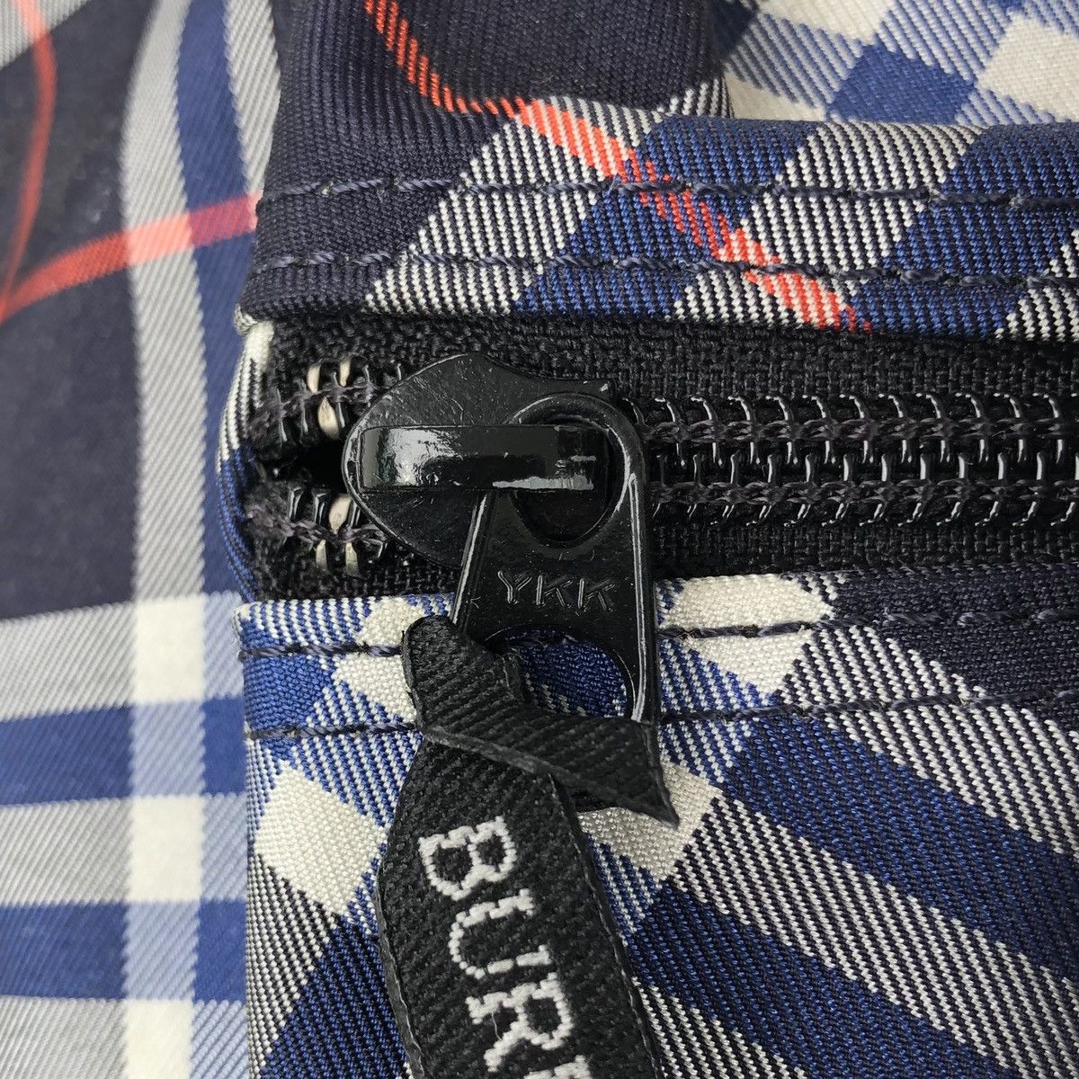 Burberry Vintages BURBERRYS Blue Novachecks Business Document Bag Size ONE SIZE - 20 Thumbnail