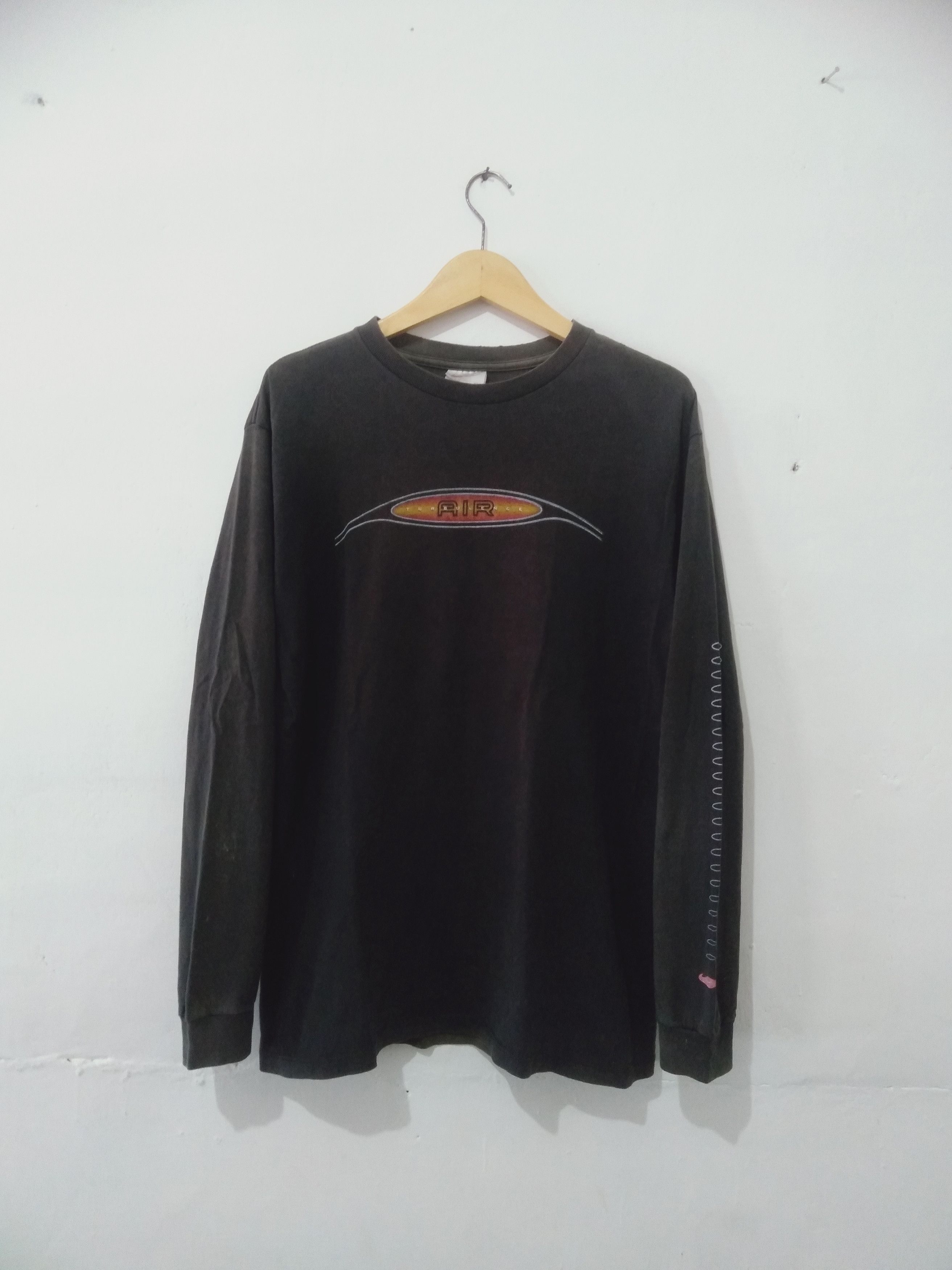 90's Long Sleeve t-shirt Nike Air Turbelulance Vintage